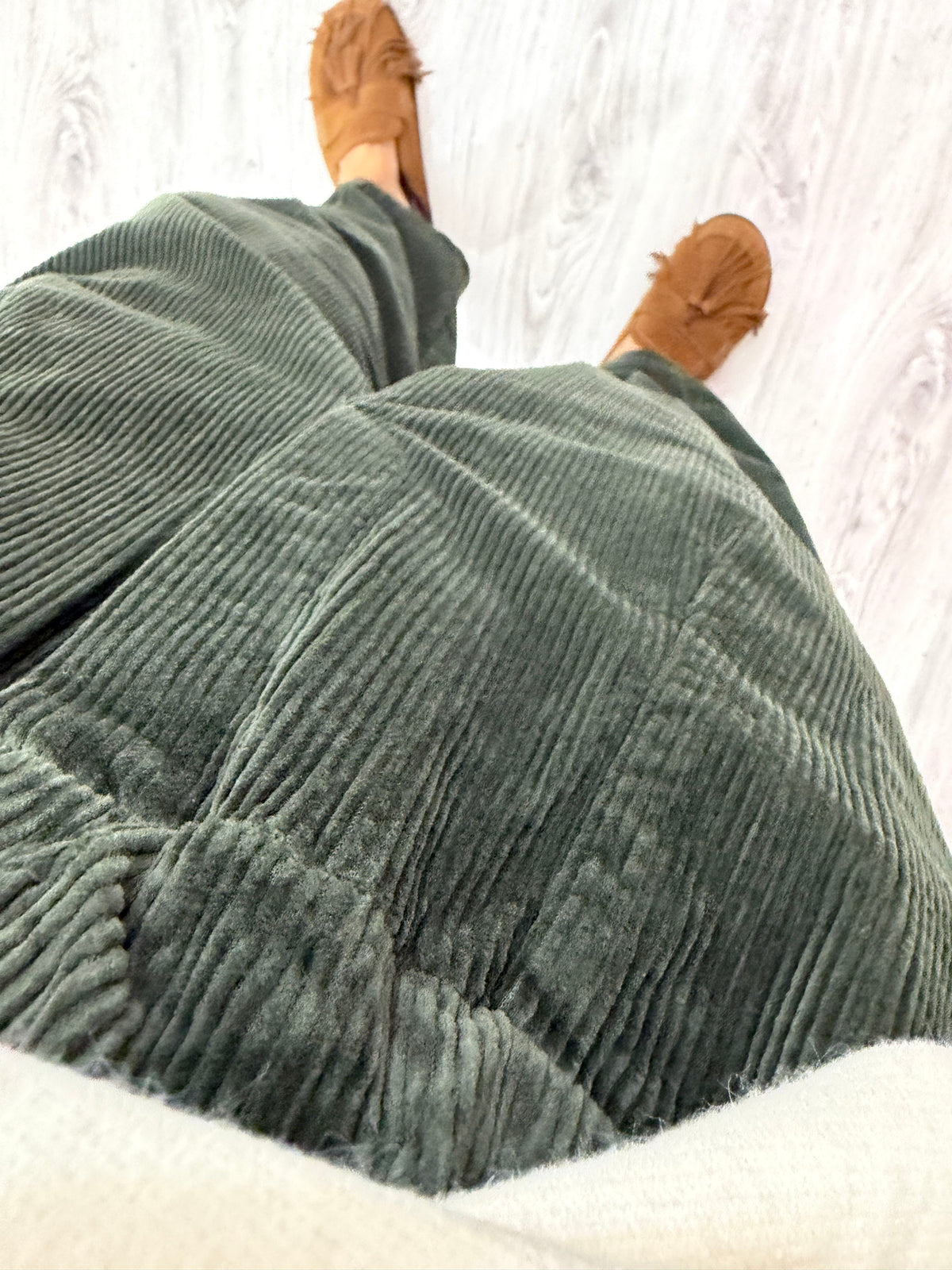 Pantalón Sendai Winter pana kaki