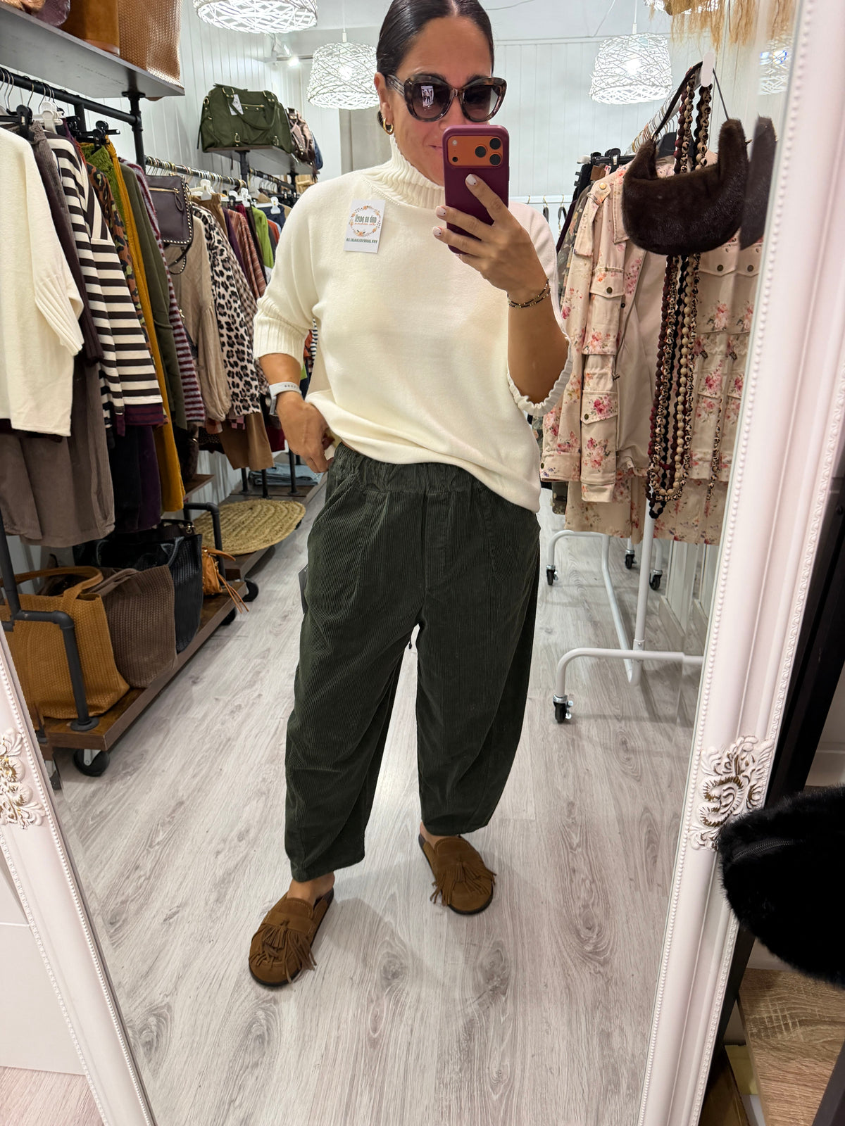 Pantalón Sendai Winter pana kaki