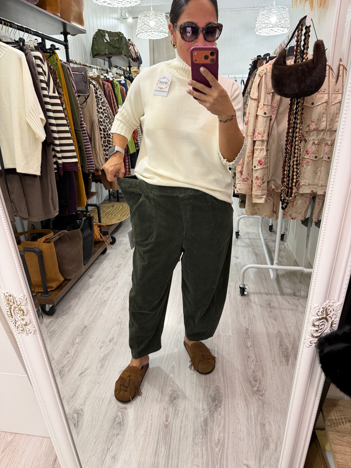 Pantalón Sendai Winter pana kaki