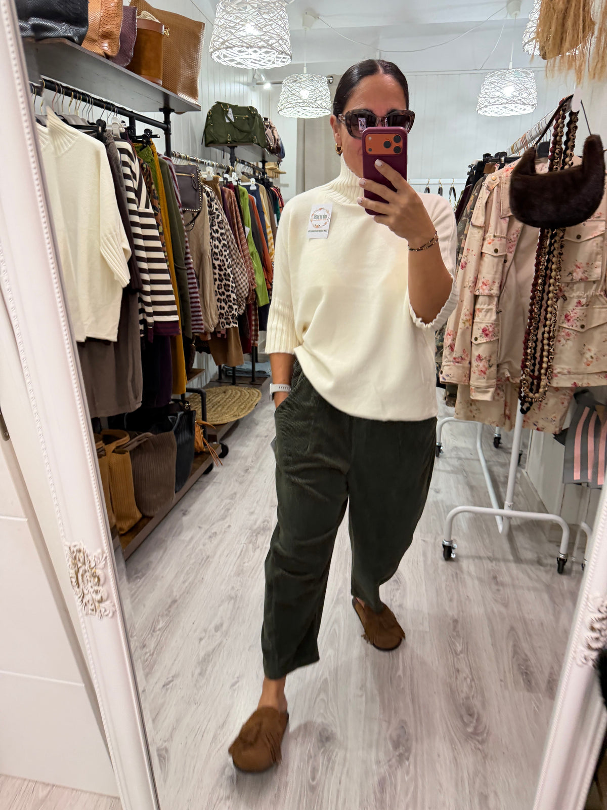 Pantalón Sendai Winter pana kaki