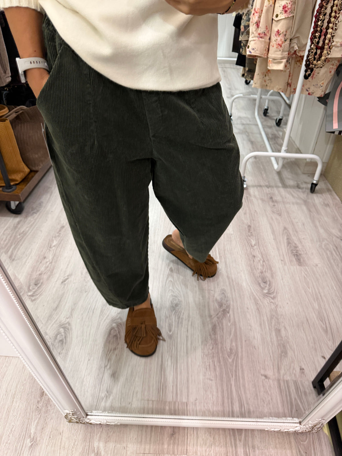 Pantalón Sendai Winter pana kaki