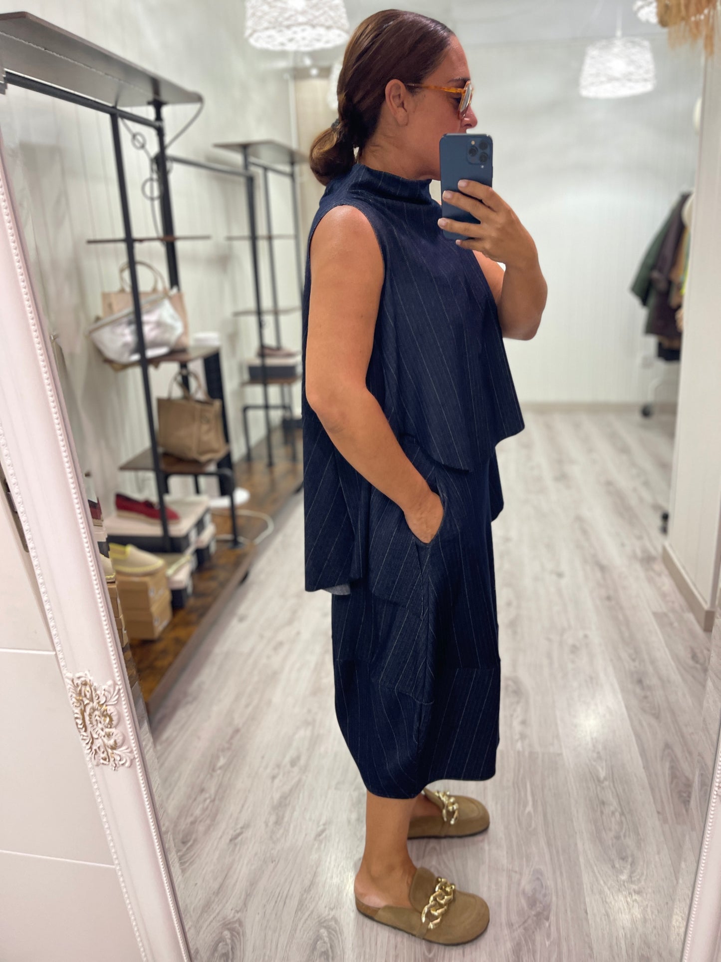 Chaleco Irati jeans suave