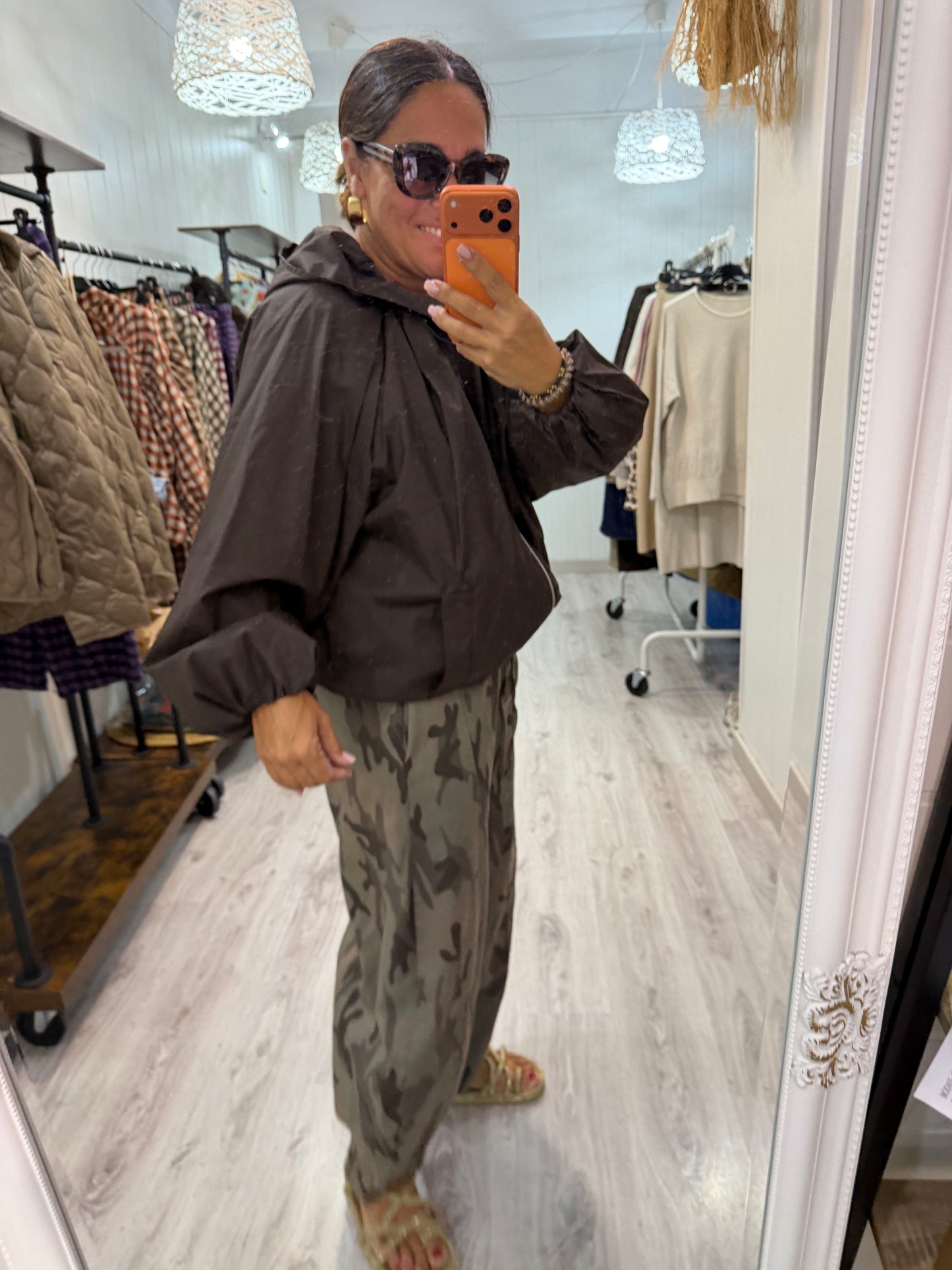 Pantalón Camuflaje jeans taupe