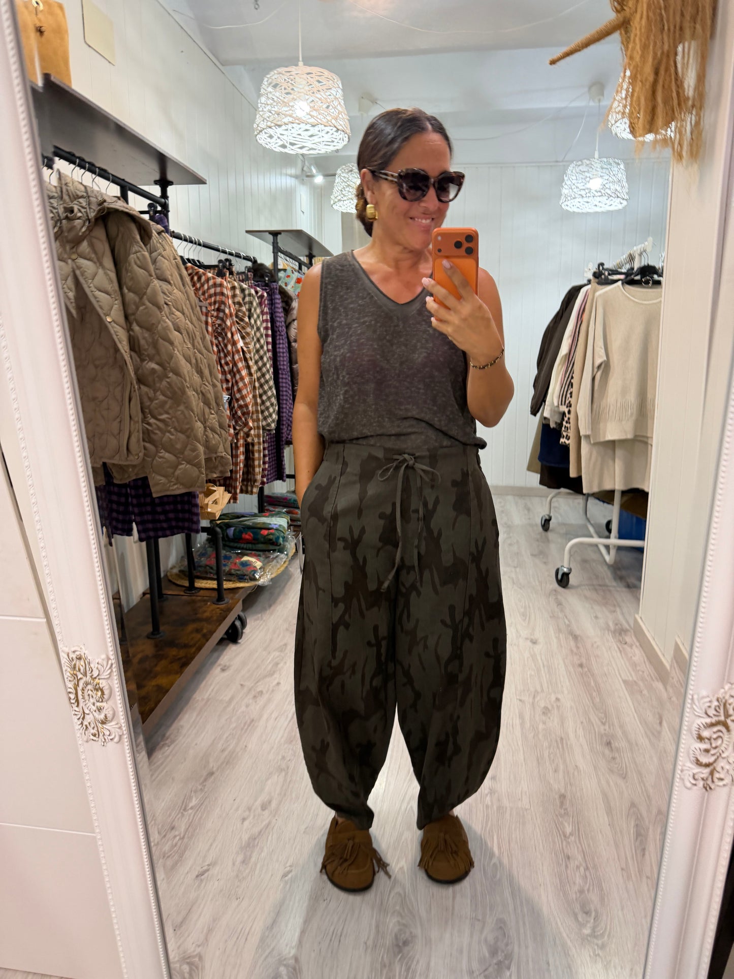 Pantalón Camuflaje jeans chocolate