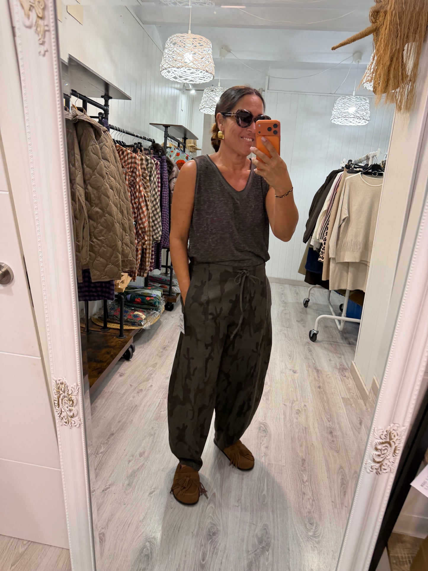 Pantalón Camuflaje jeans chocolate