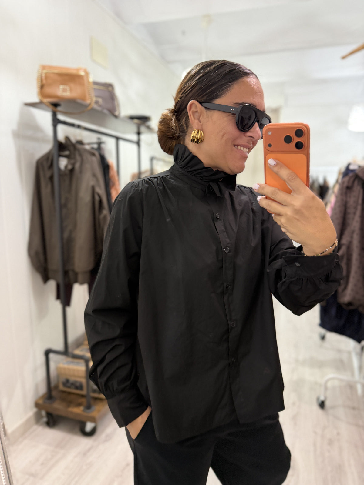 Camisa Mai negro