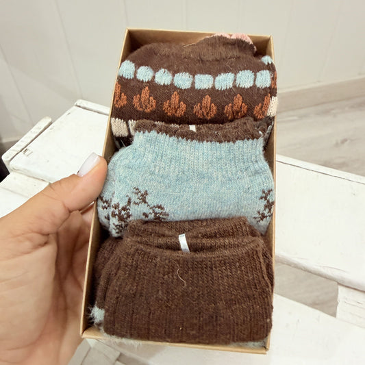 Pack 3 calcetines winter 1