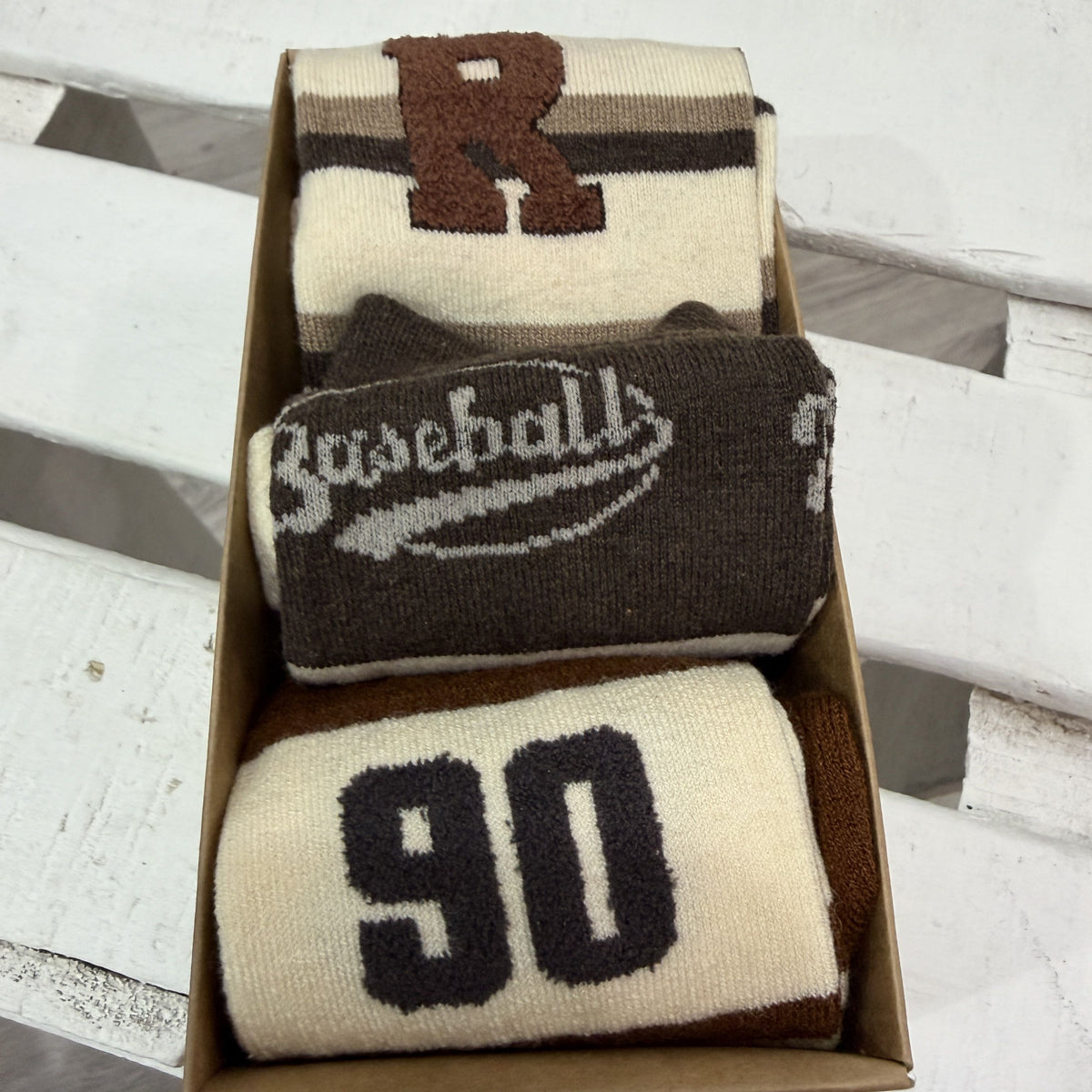 Pack 3 calcetines Baseball 2