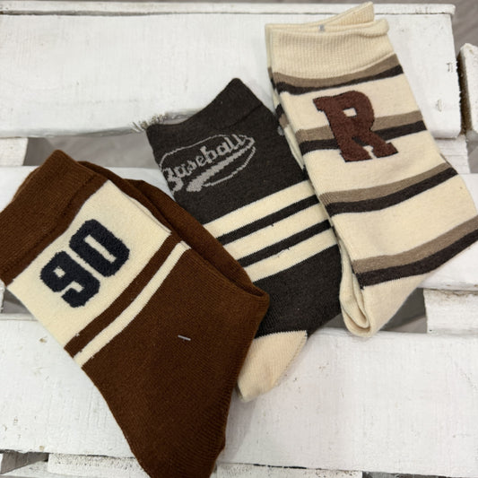 Pack 3 calcetines Baseball 2