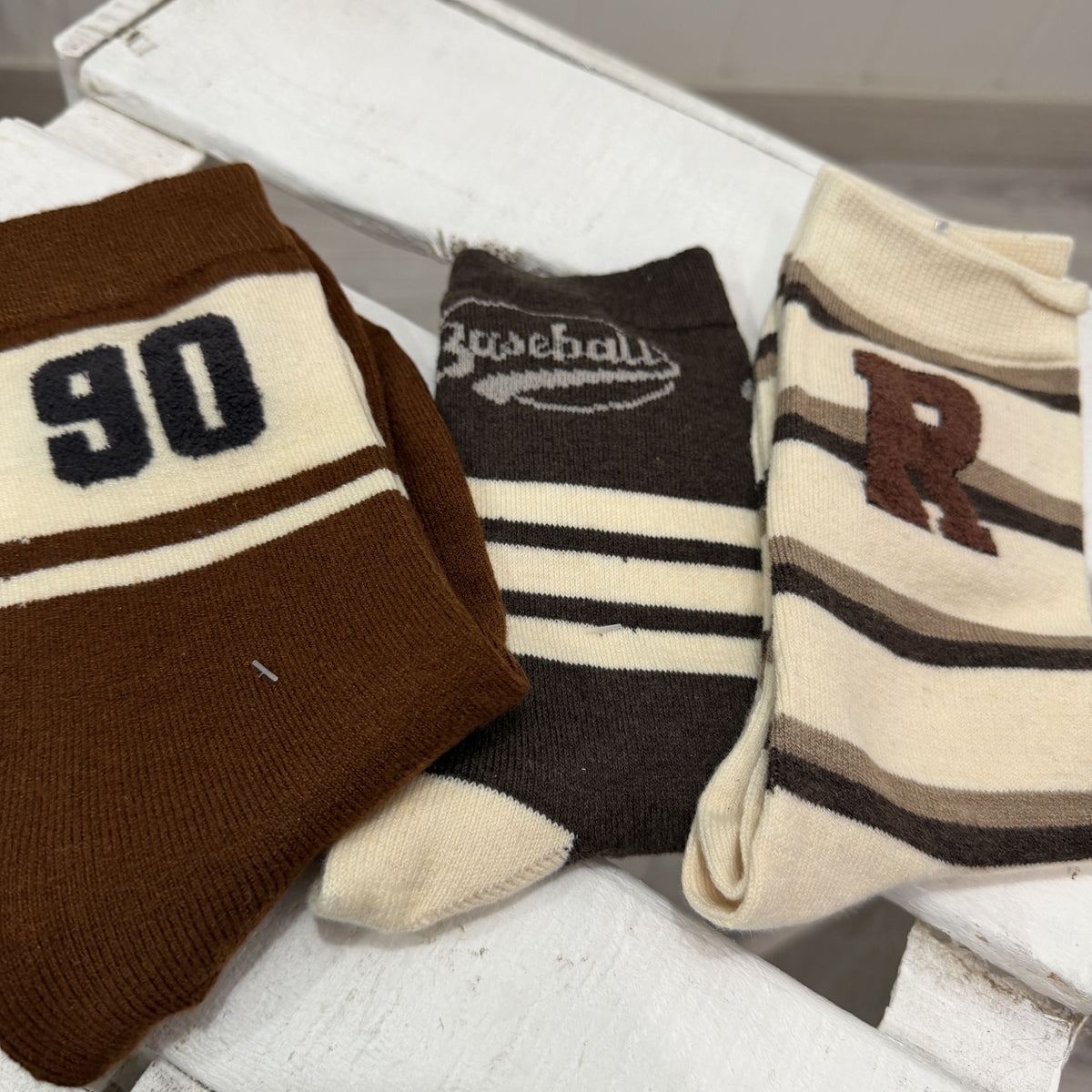 Pack 3 calcetines Baseball 2