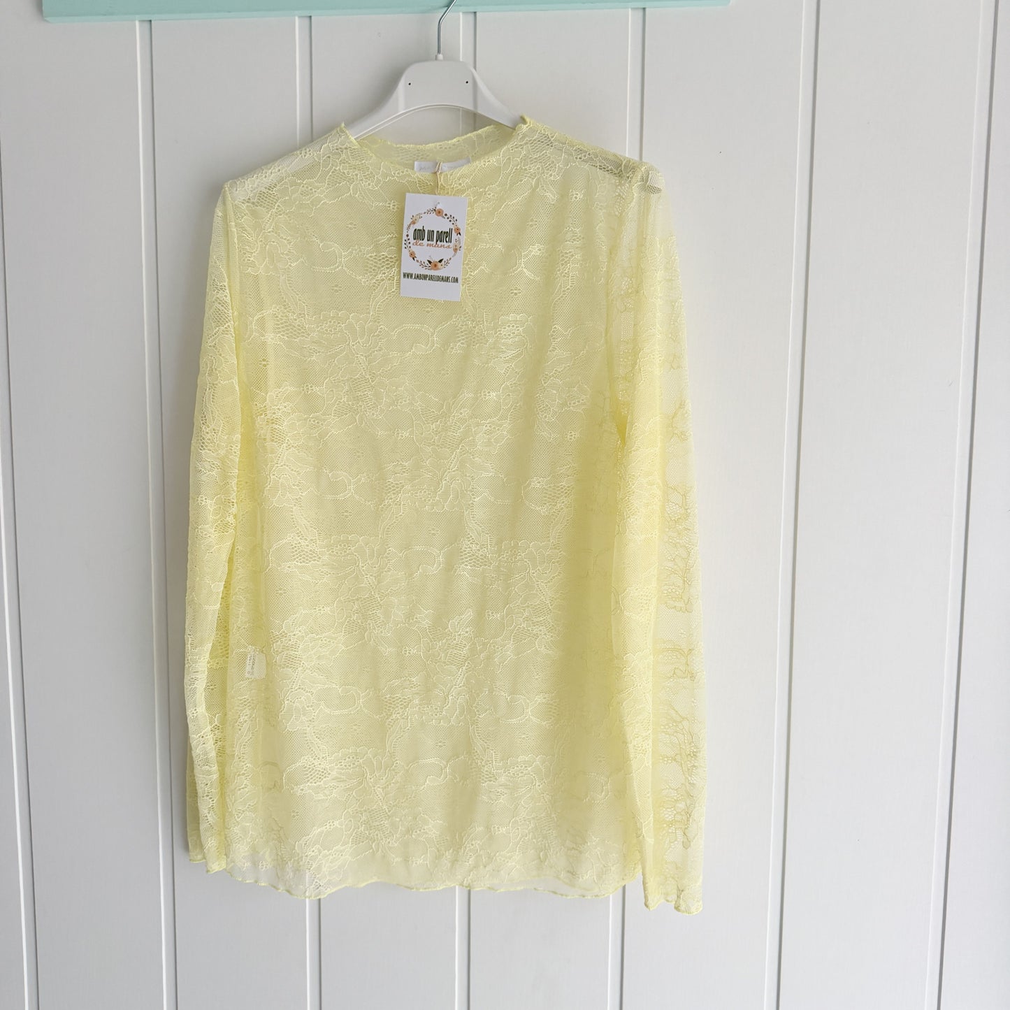 Camiseta Blonda amarillo