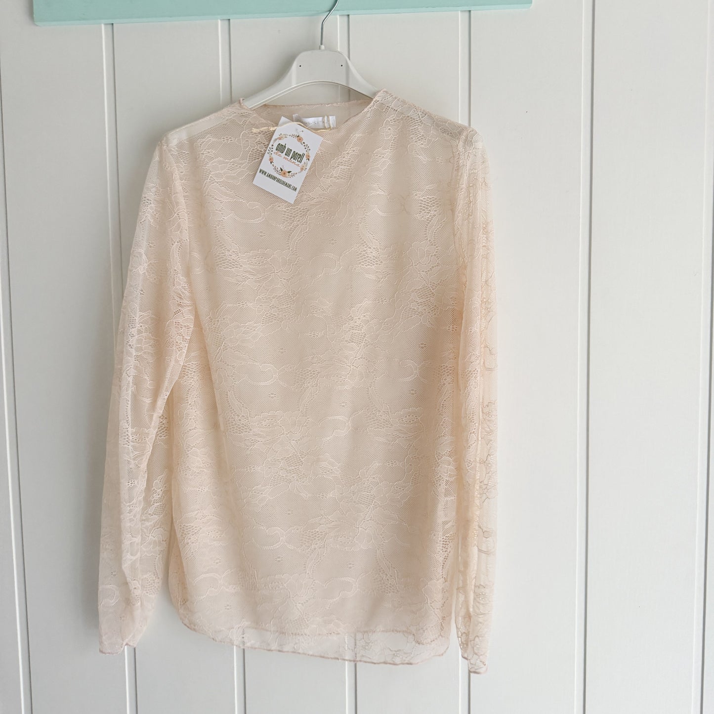 Camiseta Blonda rosa