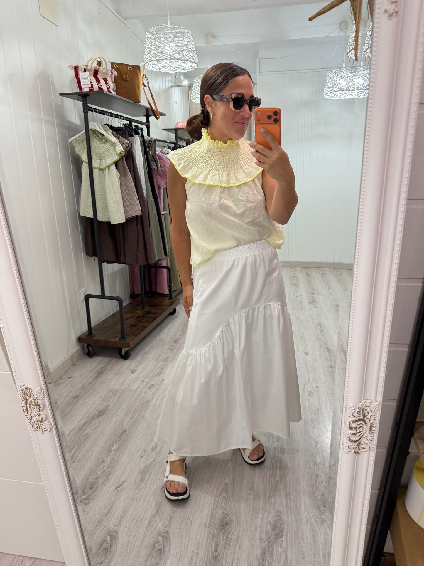 Blusa Candela amarillo