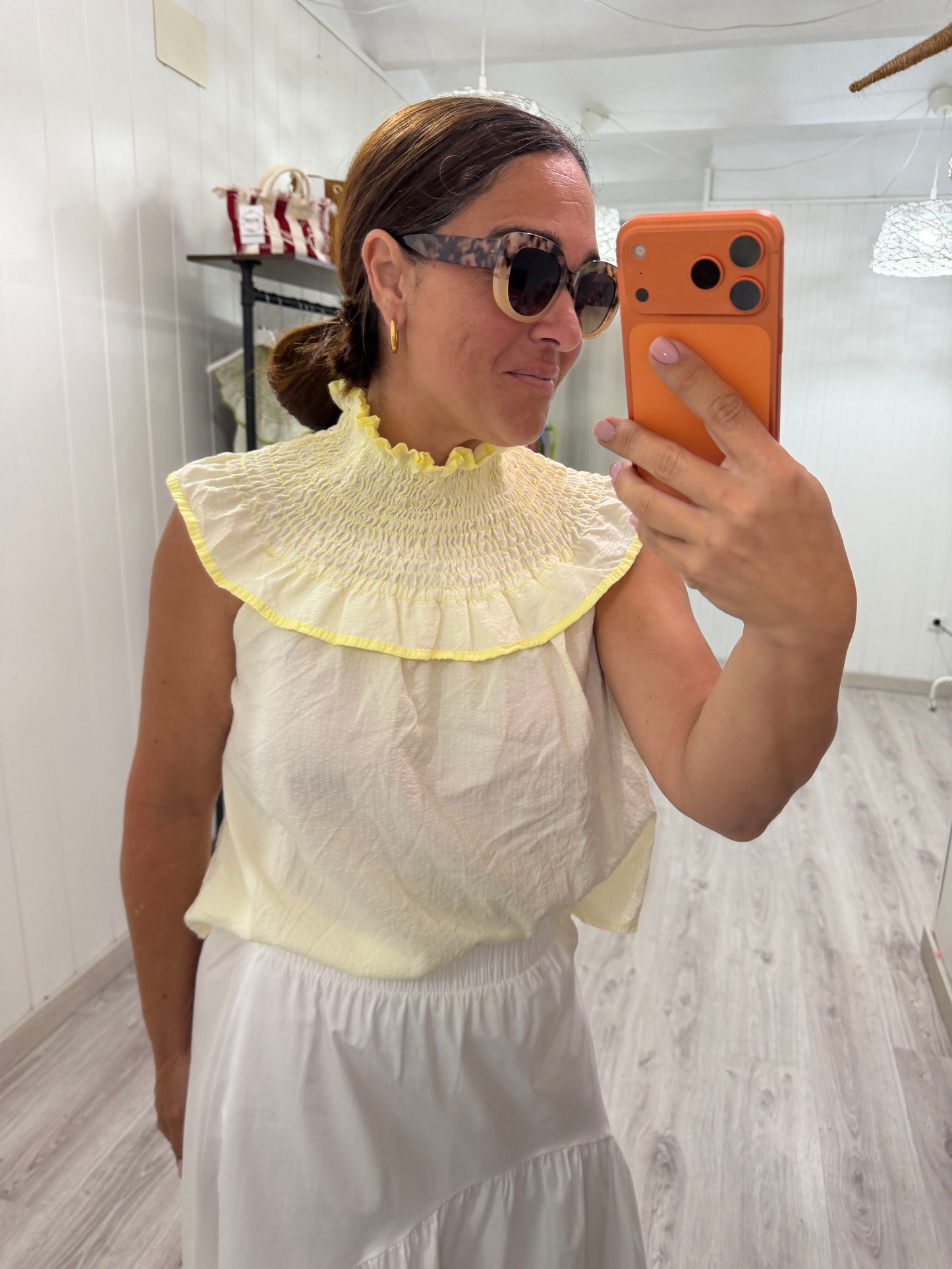 Blusa Candela amarillo