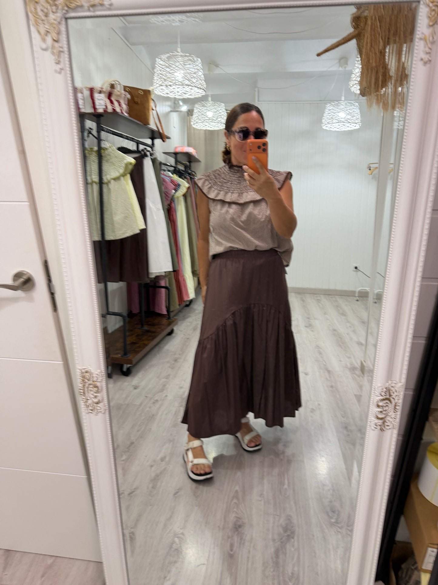 Blusa Candela chocolate