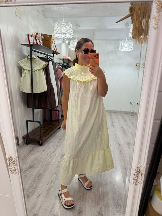 Vestido Candela amarillo