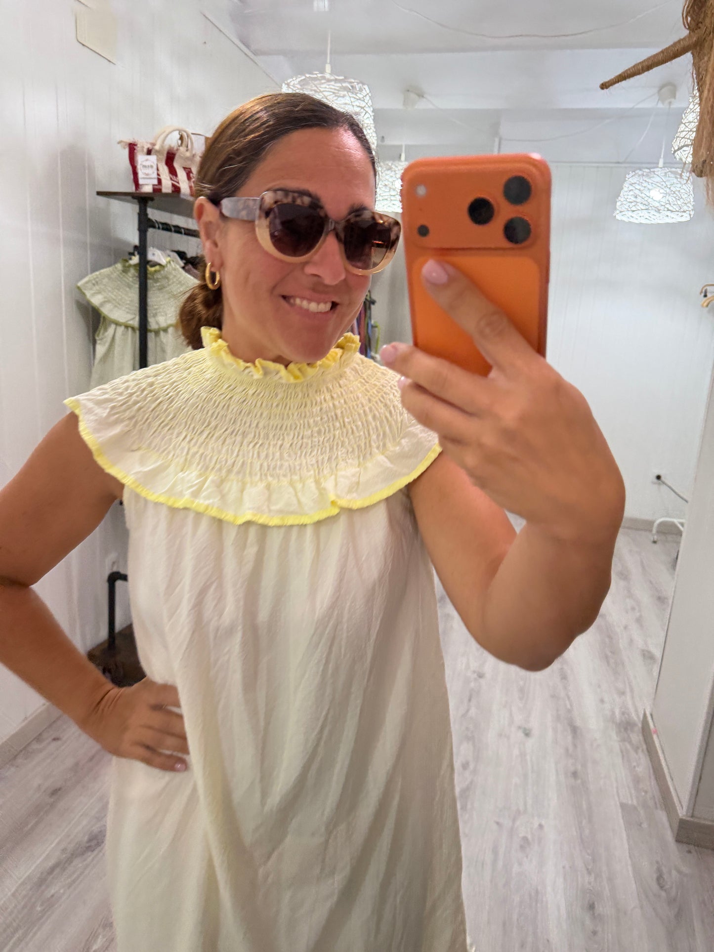 Vestido Candela amarillo