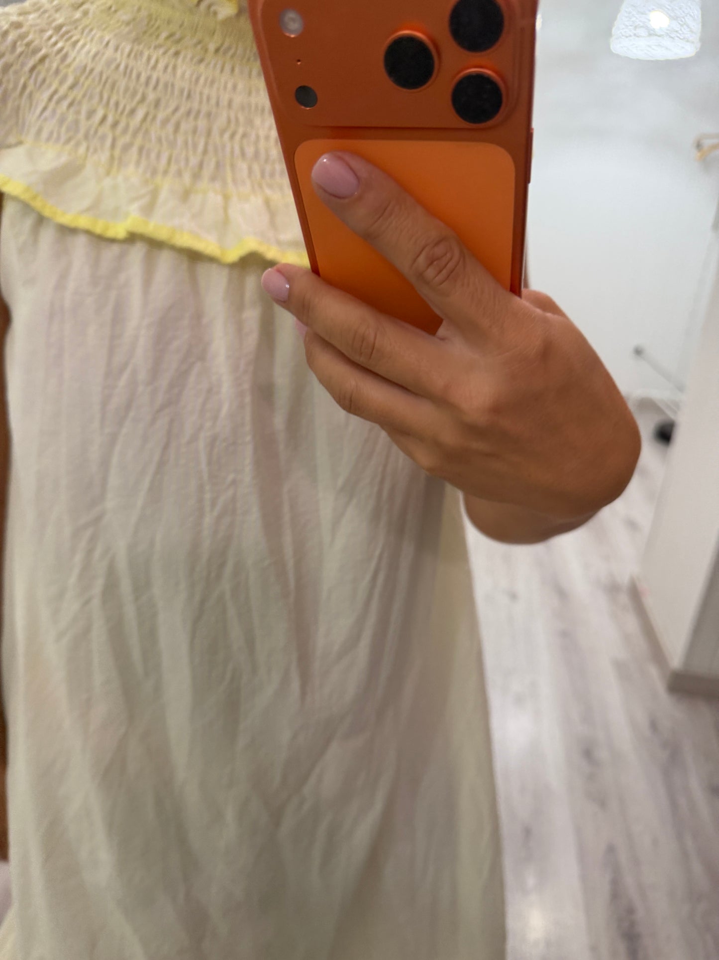 Vestido Candela amarillo