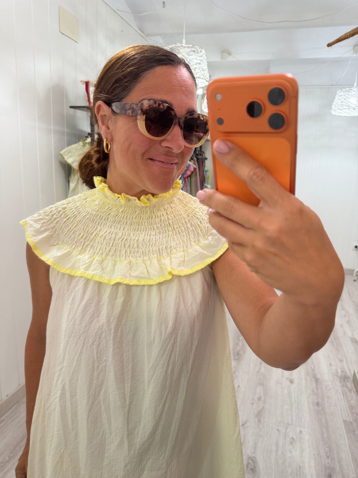 Vestido Candela amarillo