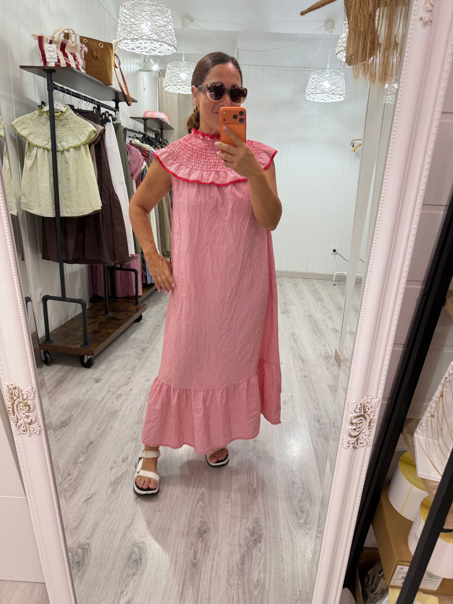 Vestido Candela rojo