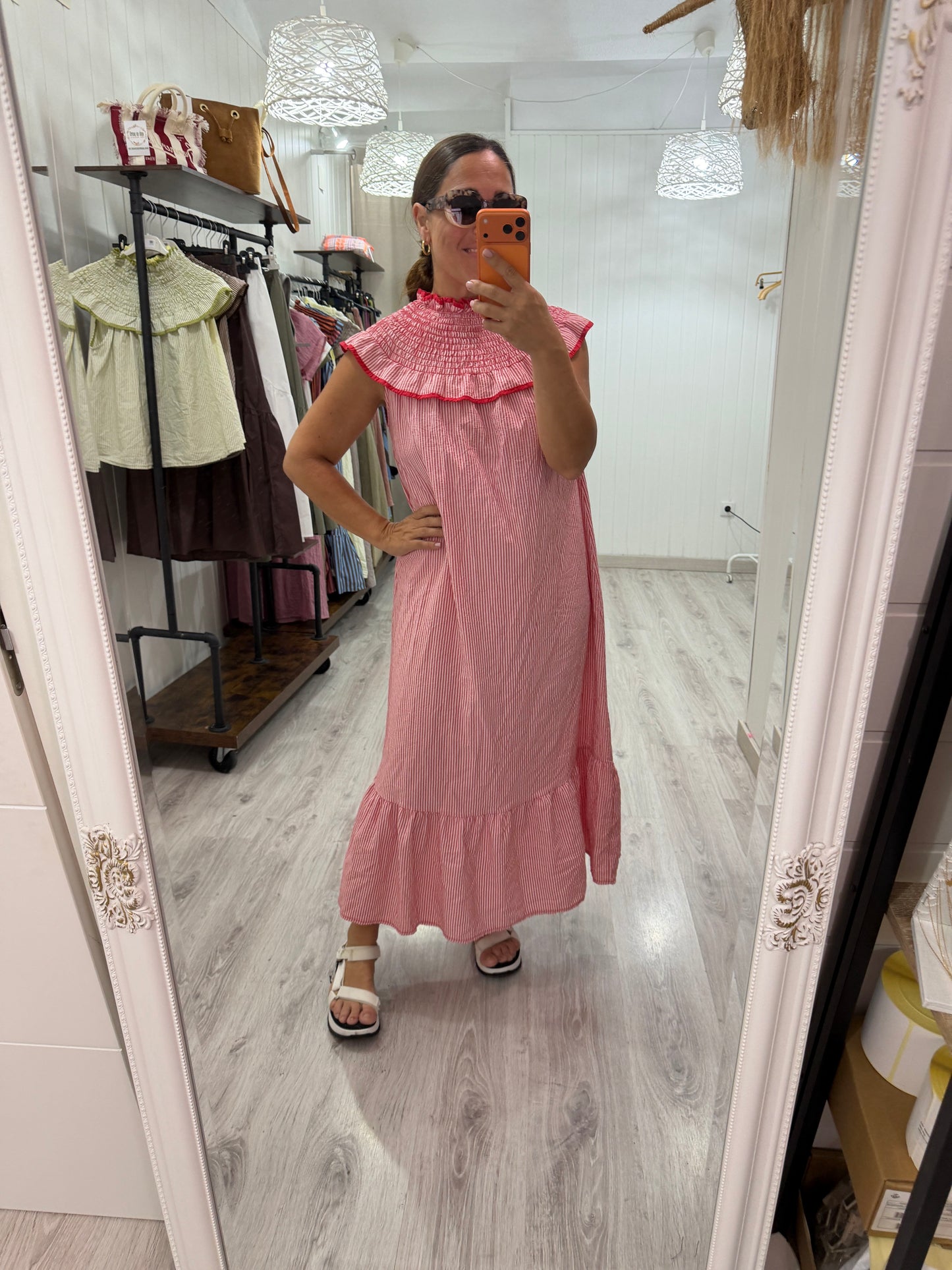 Vestido Candela rojo