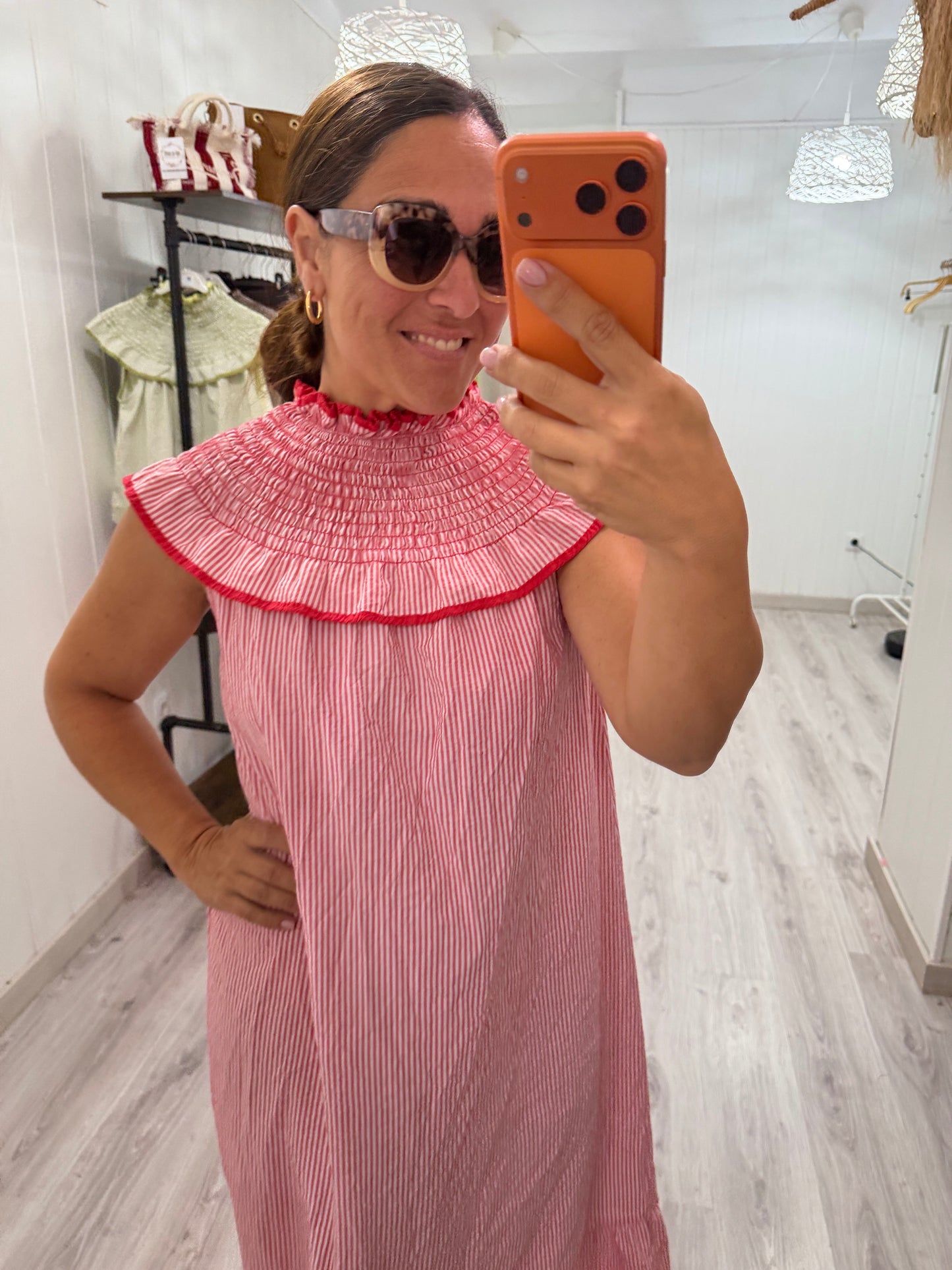 Vestido Candela rojo