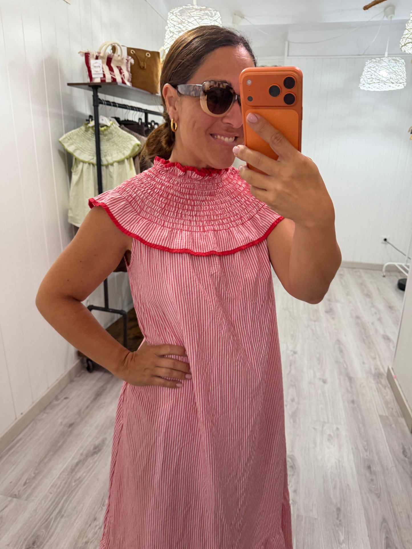 Vestido Candela rojo