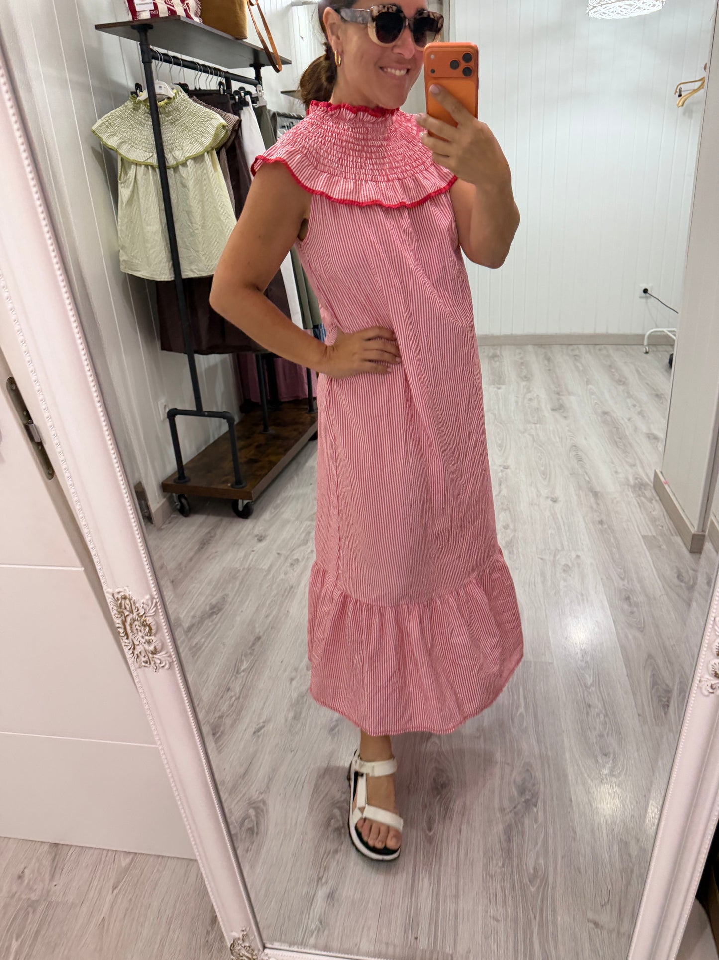 Vestido Candela rojo