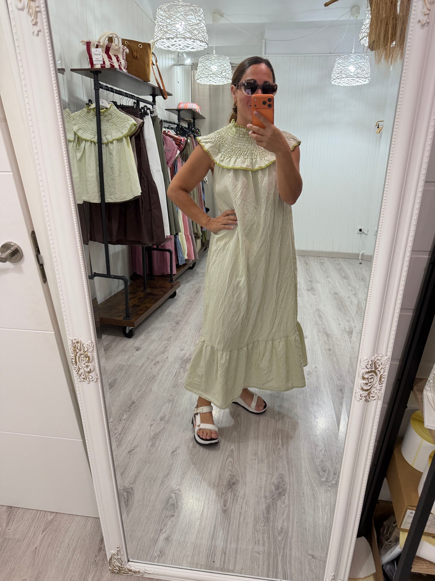 Vestido Candela verde