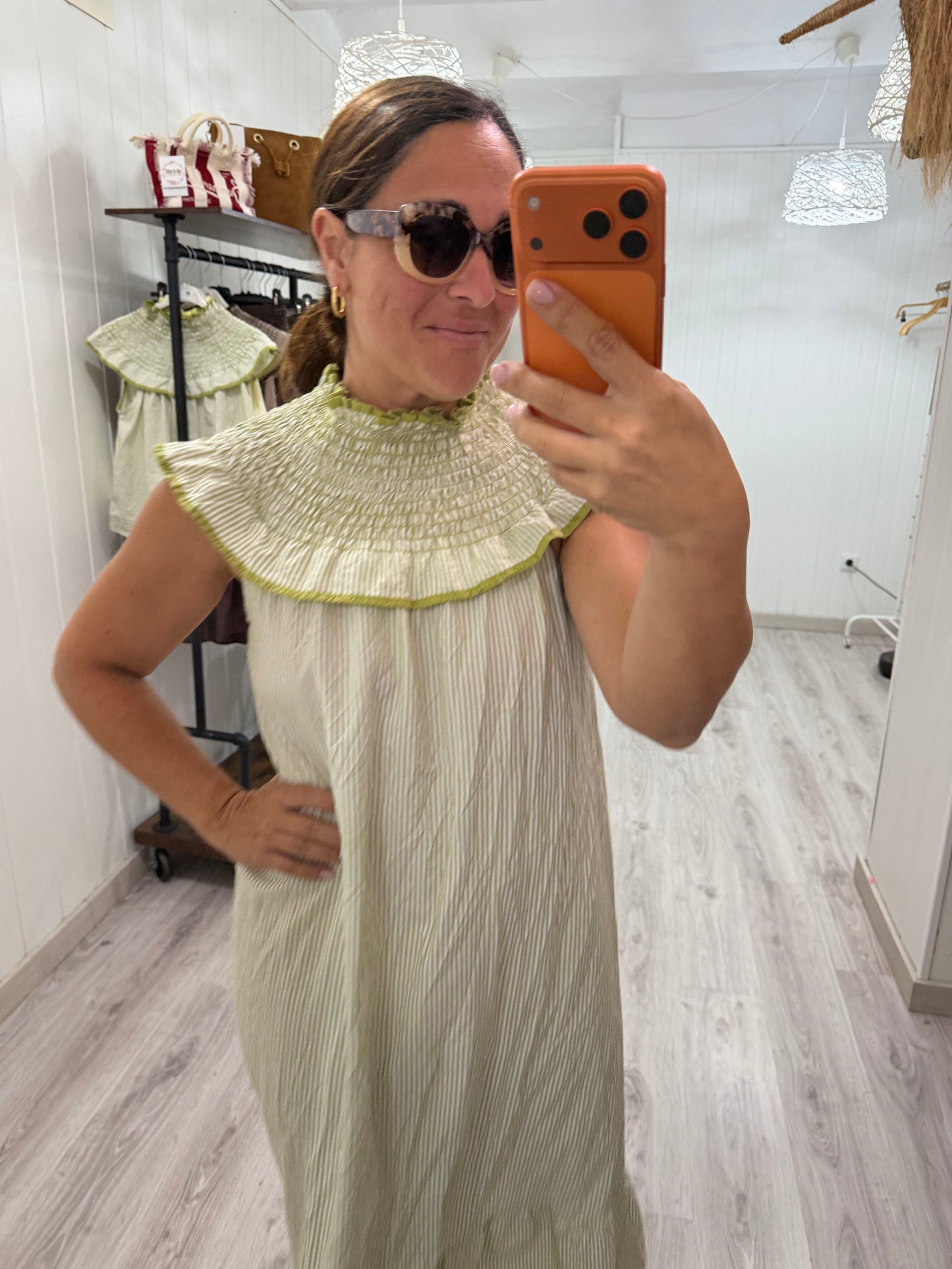 Vestido Candela verde