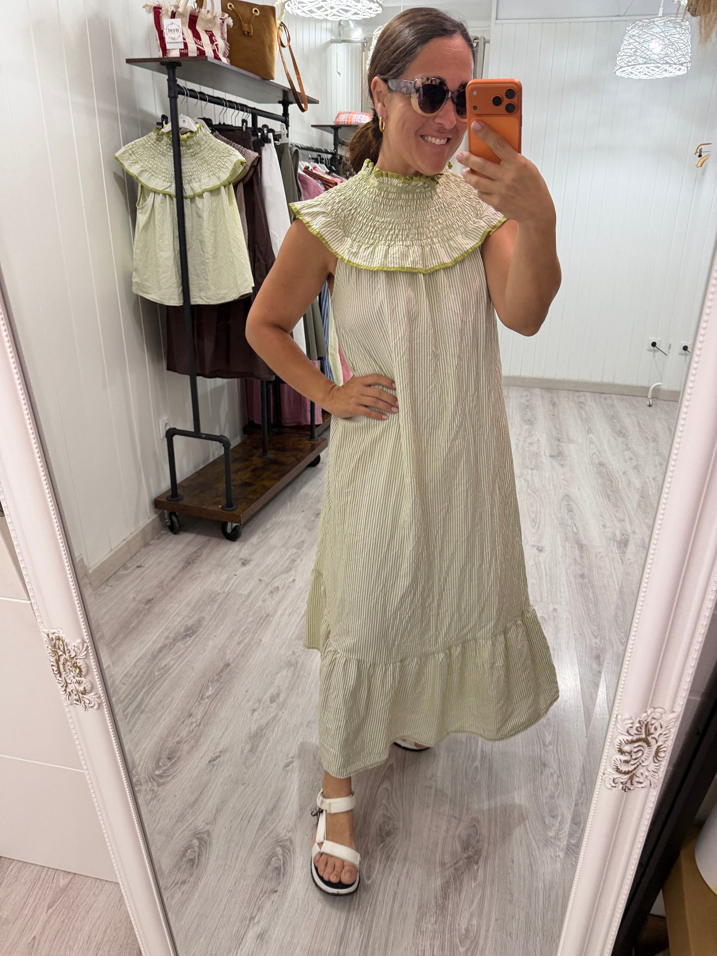 Vestido Candela verde
