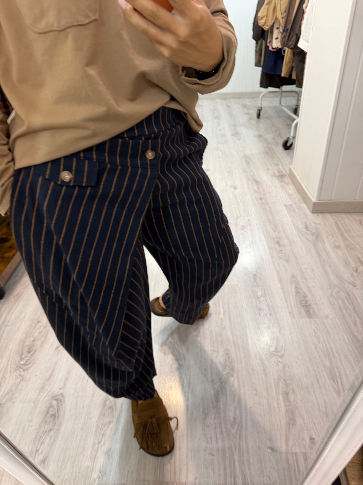 Sudadera Pocket camel