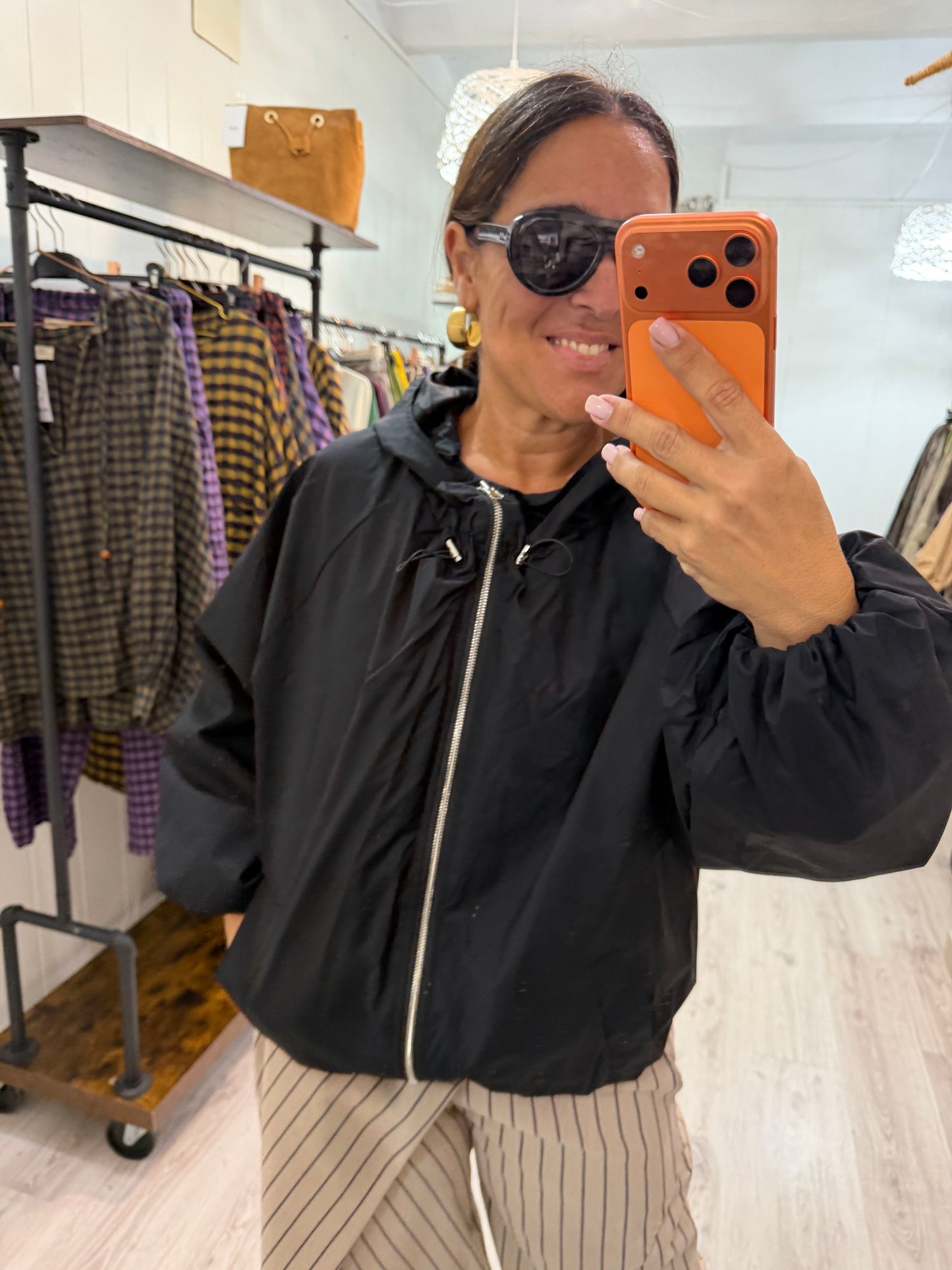 Chaqueta Balloon negro