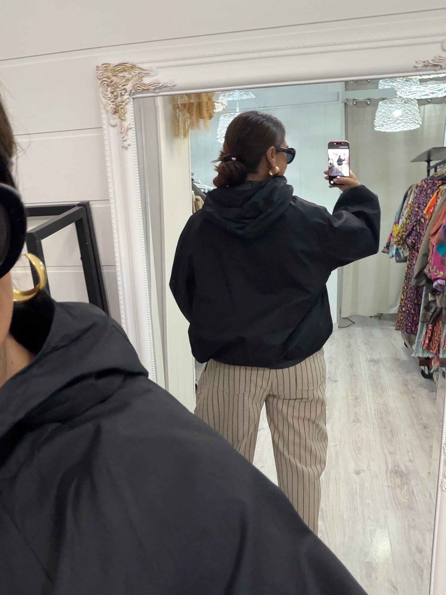 Chaqueta Balloon negro