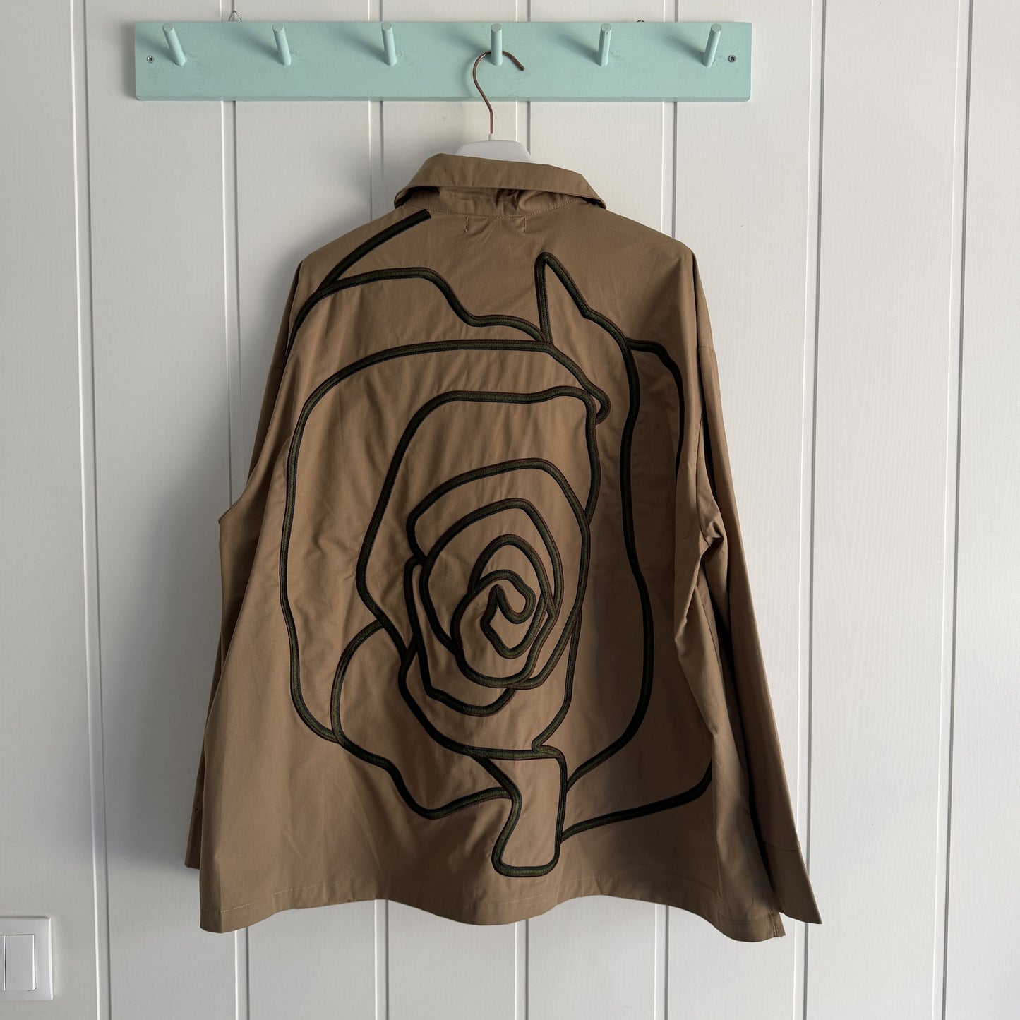 Sobrecamisa Florencia camel