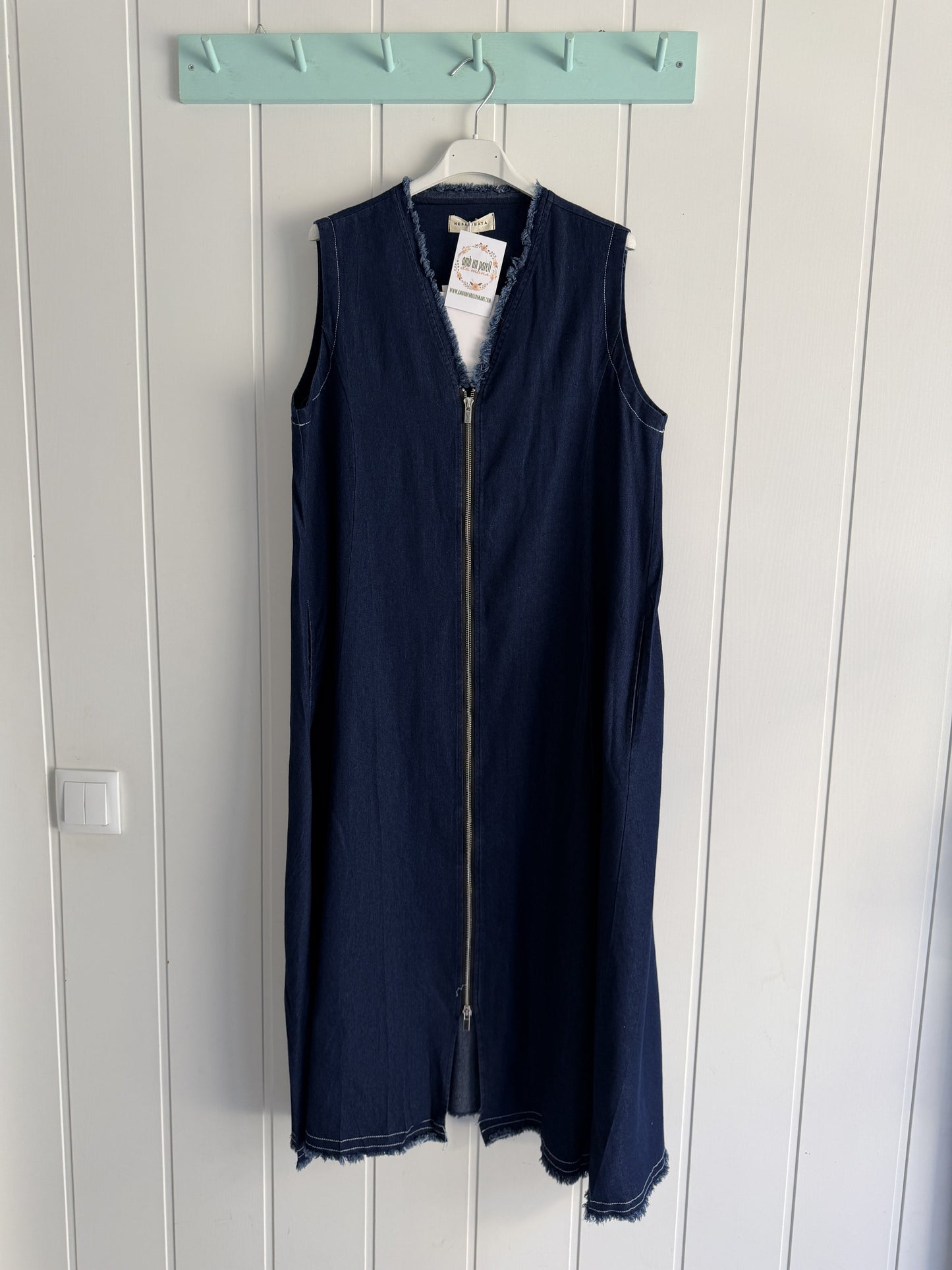 Vestido Zipper Jeans