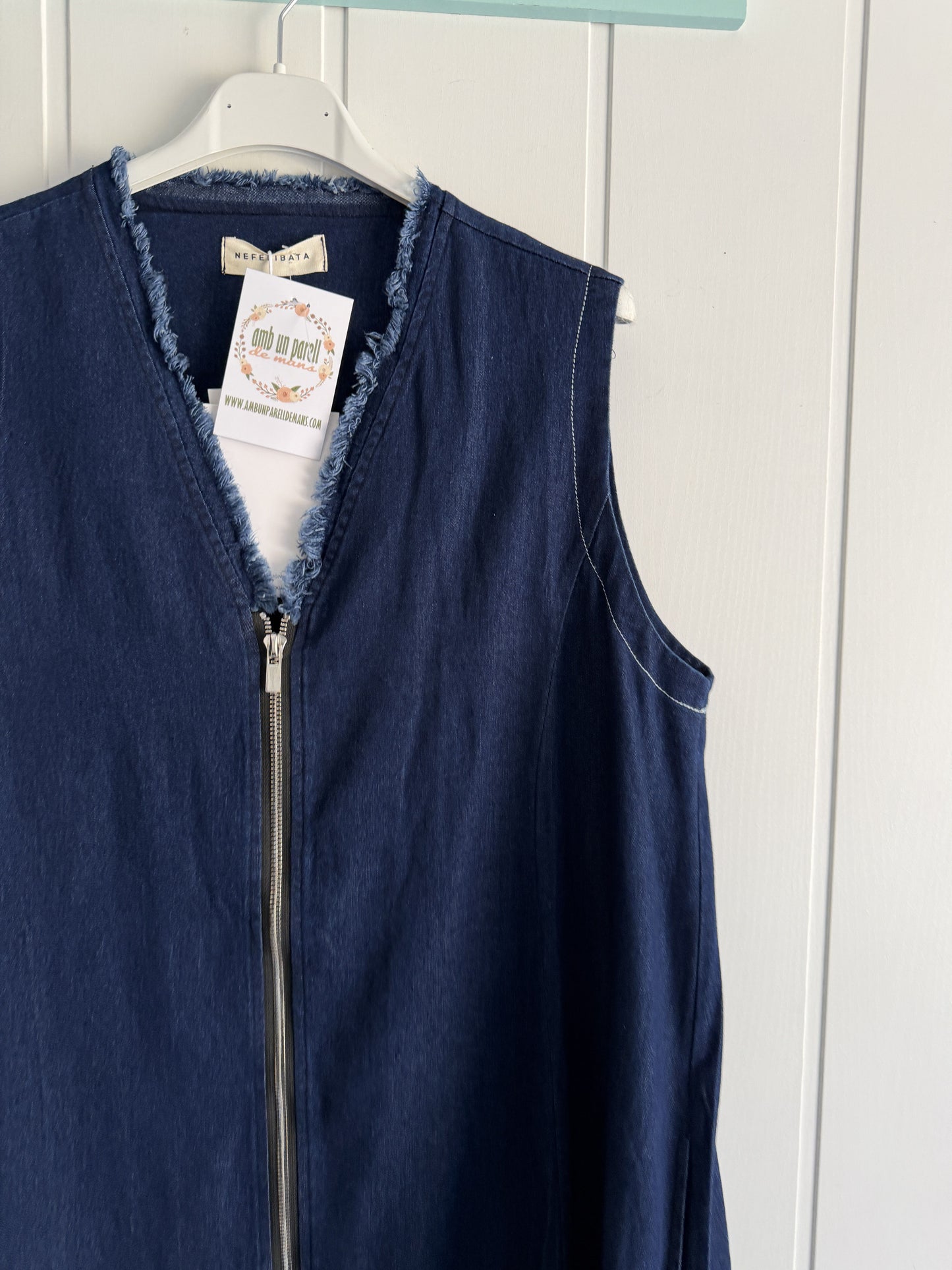 Vestido Zipper Jeans