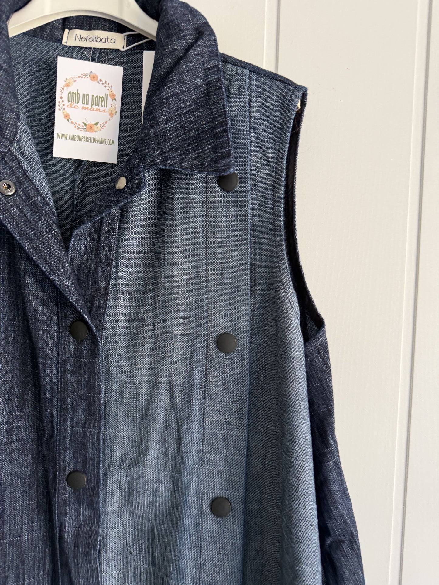 Vestido Jeans Botones