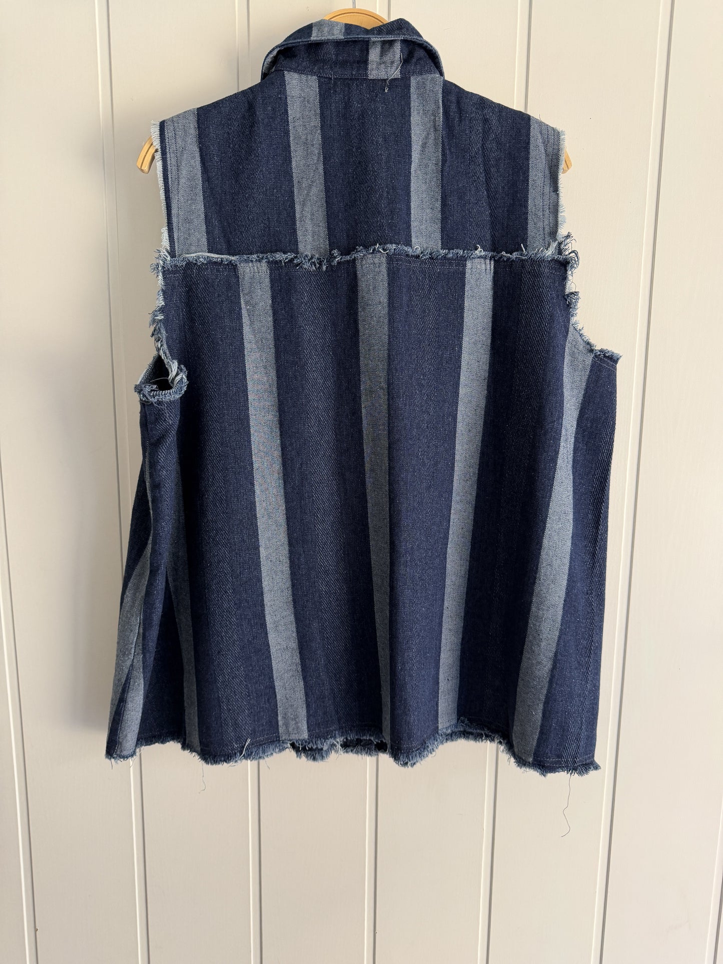 Conjunto Stripes jeans azul