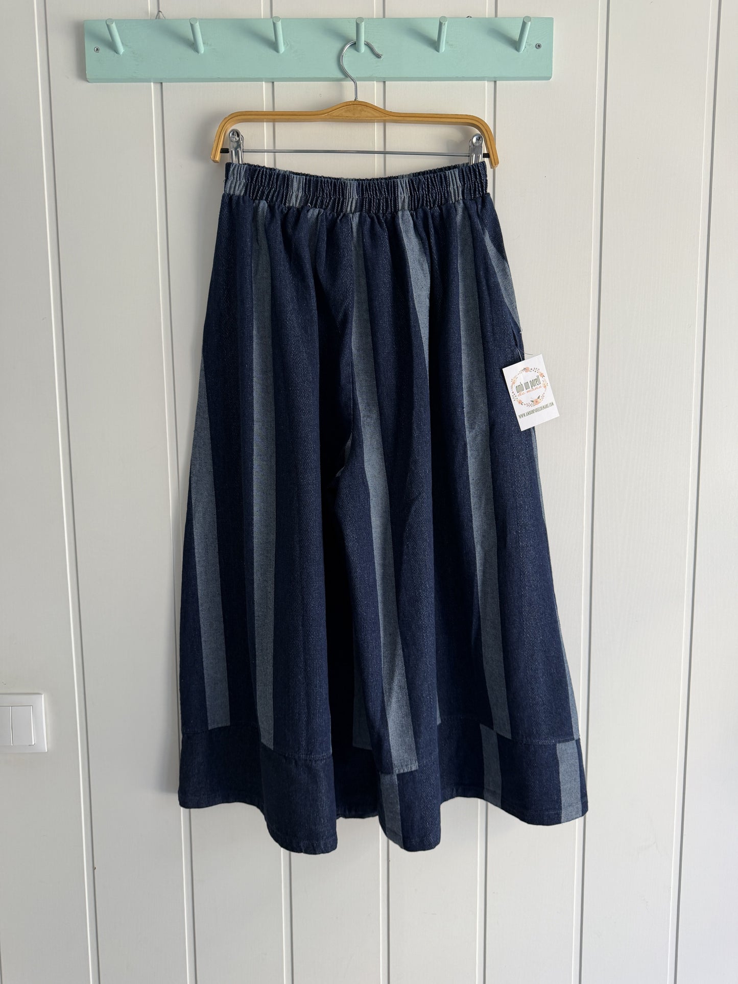 Conjunto Stripes jeans azul