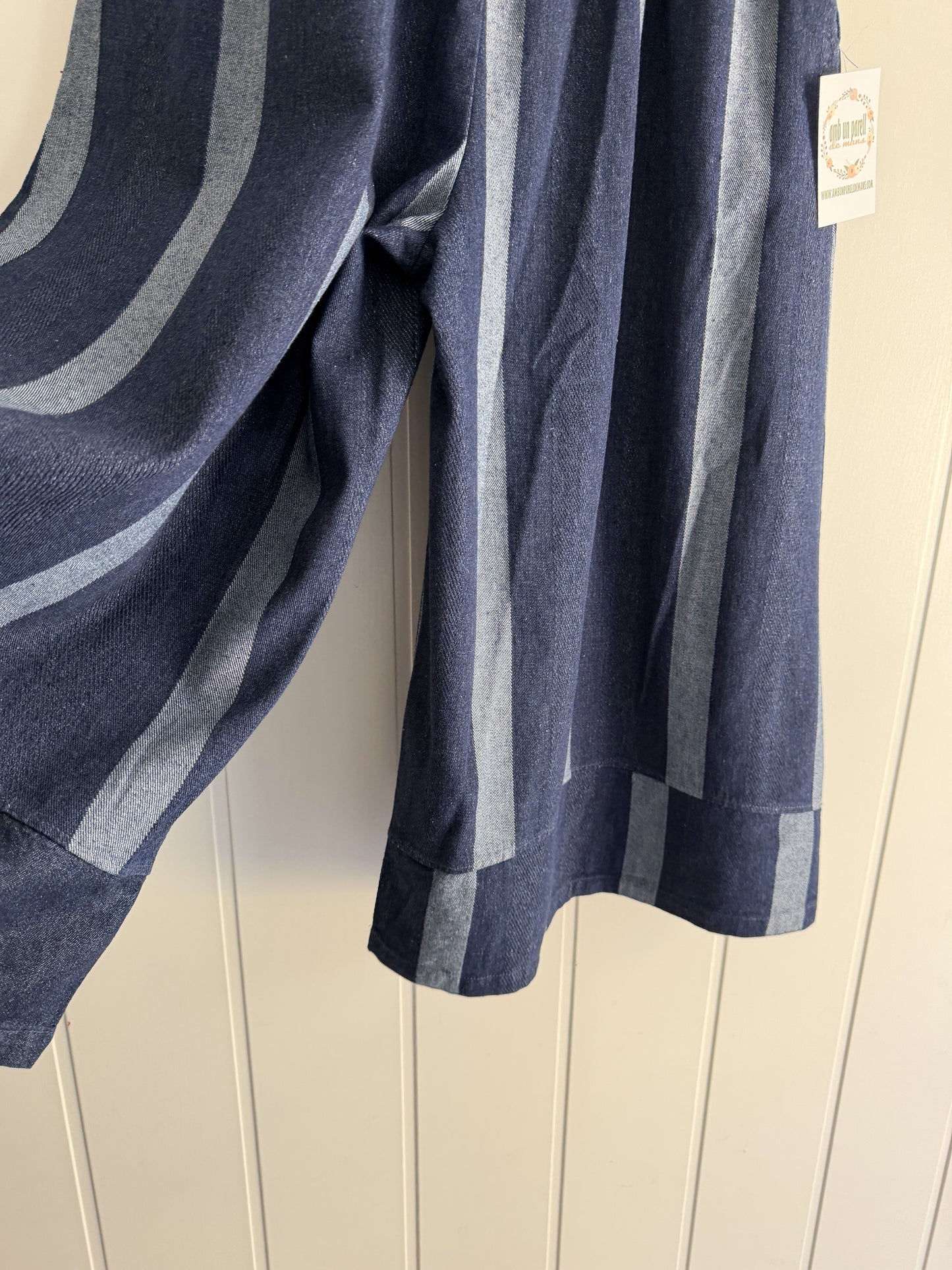 Conjunto Stripes jeans azul