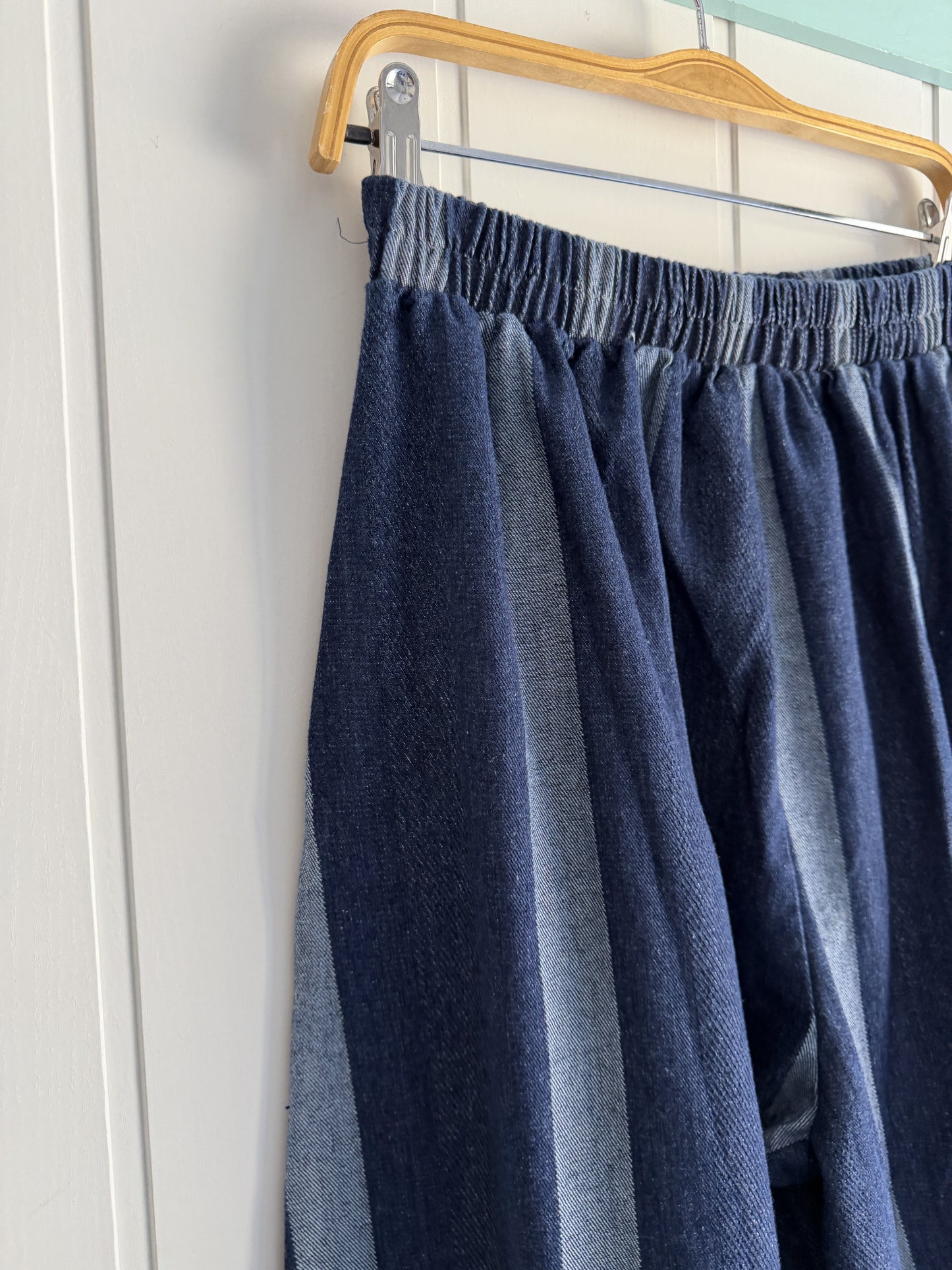 Conjunto Stripes jeans azul