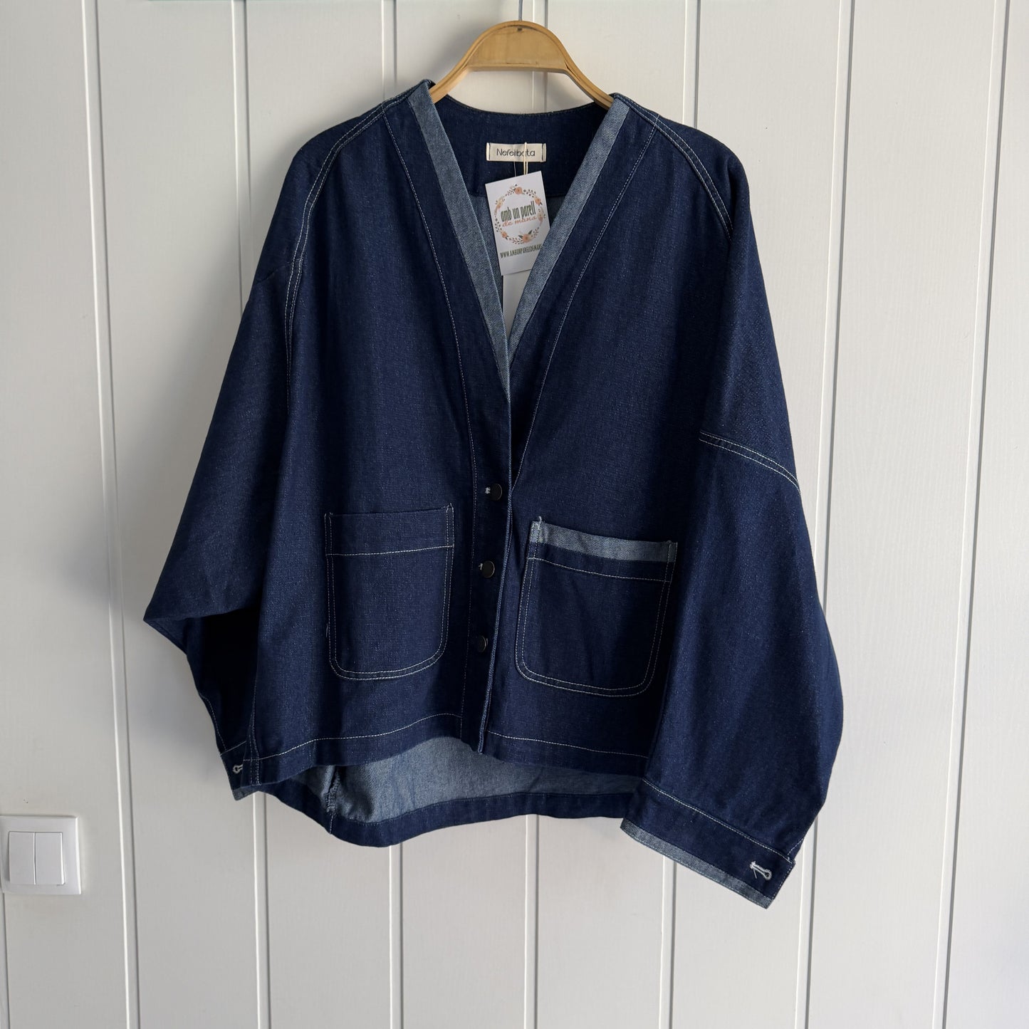 Chaqueta Kyoto jeans azul