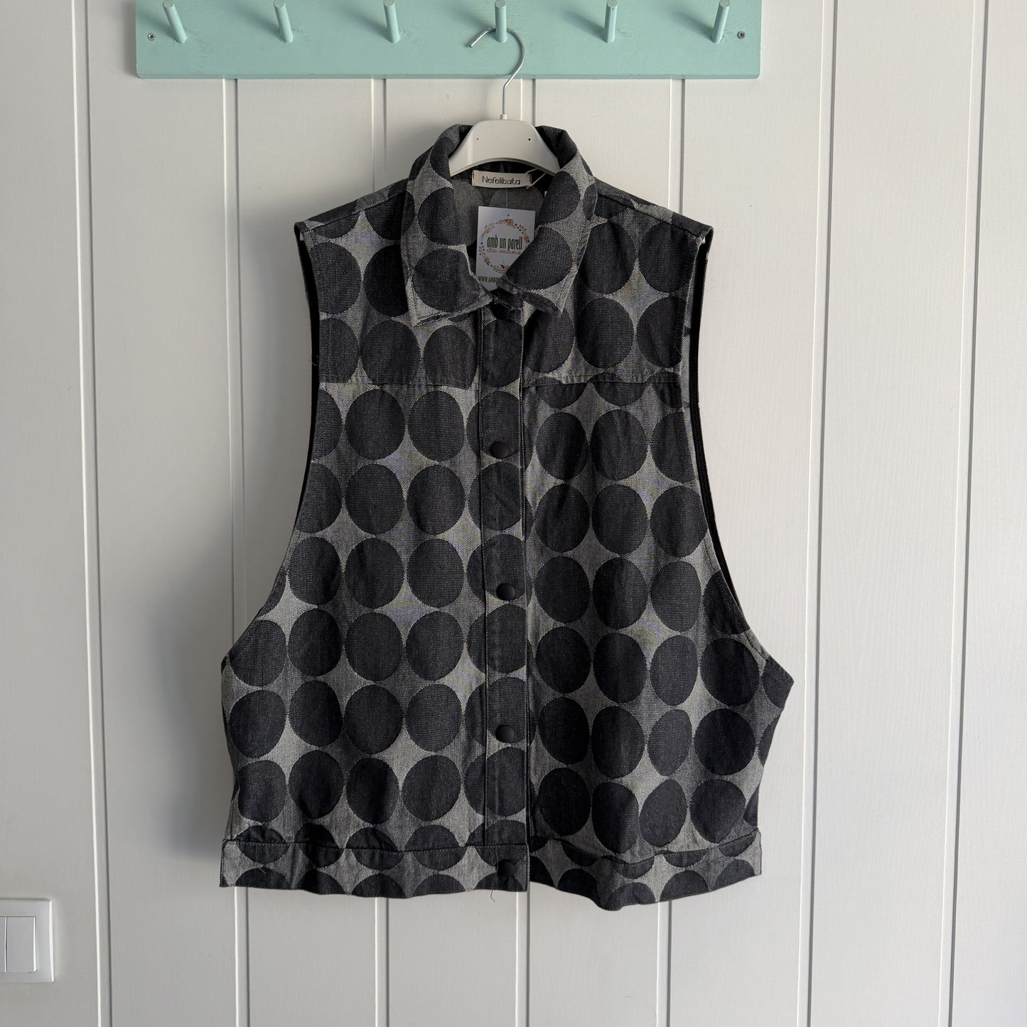 Conjunto Dots jeans negro