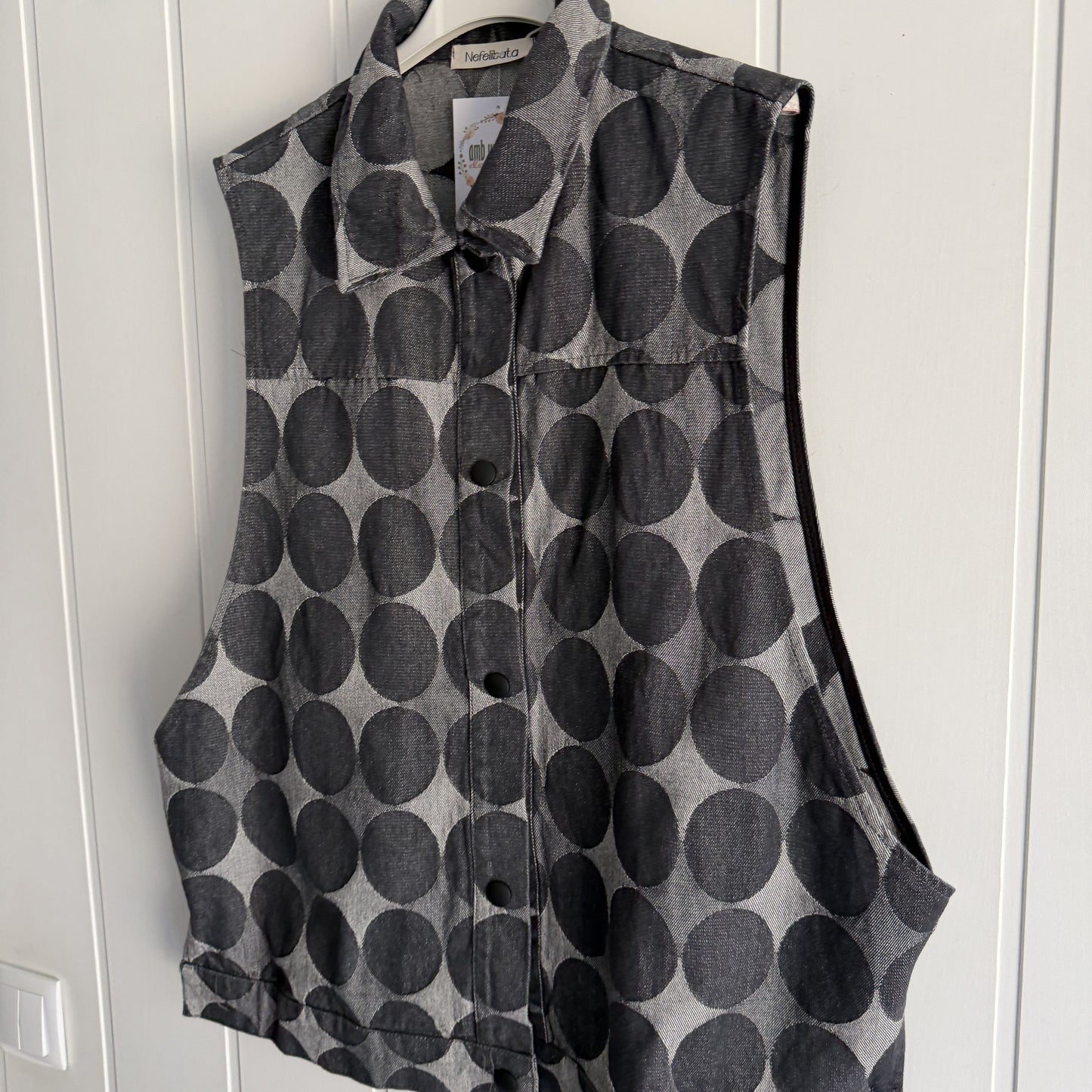 Conjunto Dots jeans negro