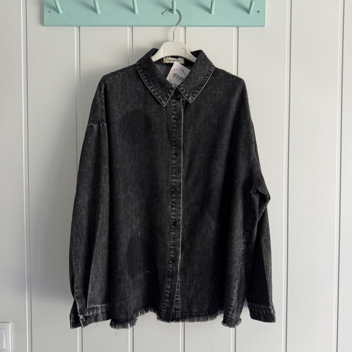 Camisa Topo Jeans negro
