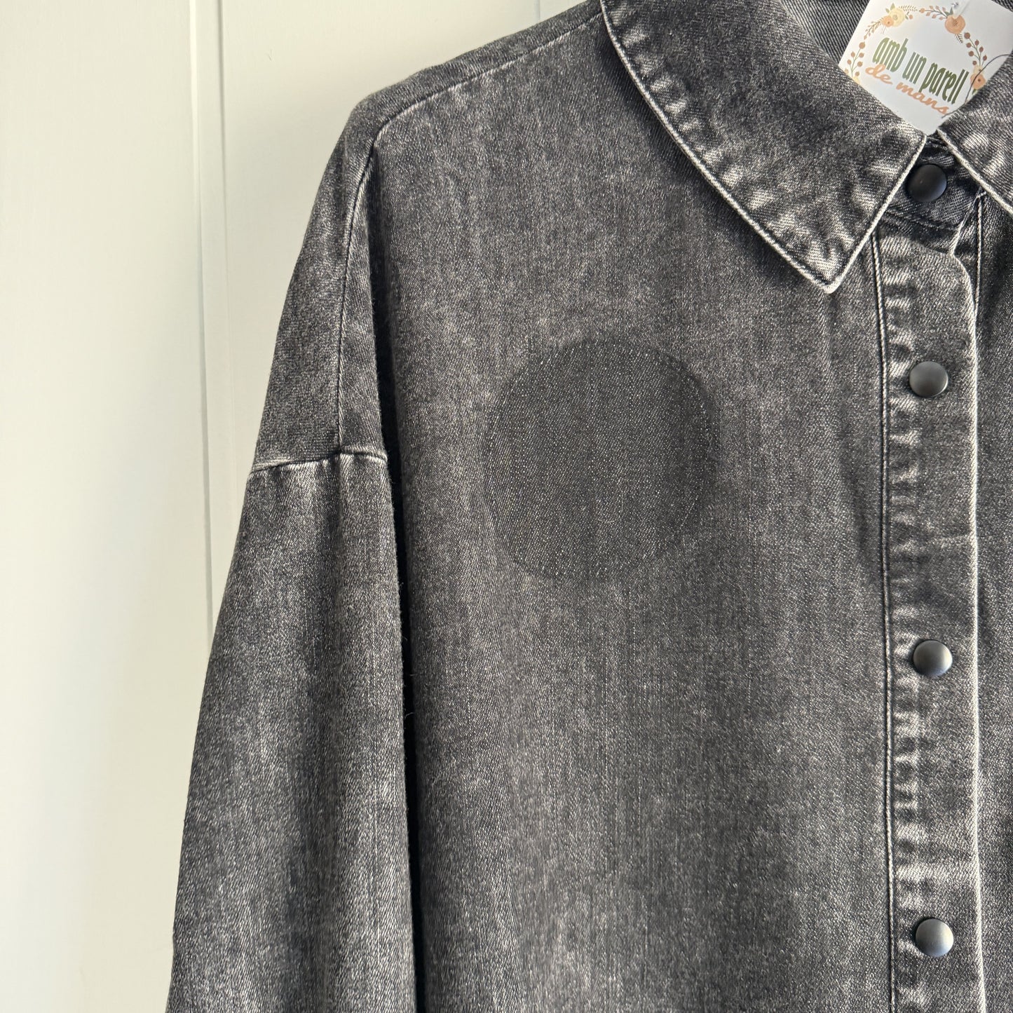 Camisa Topo Jeans negro