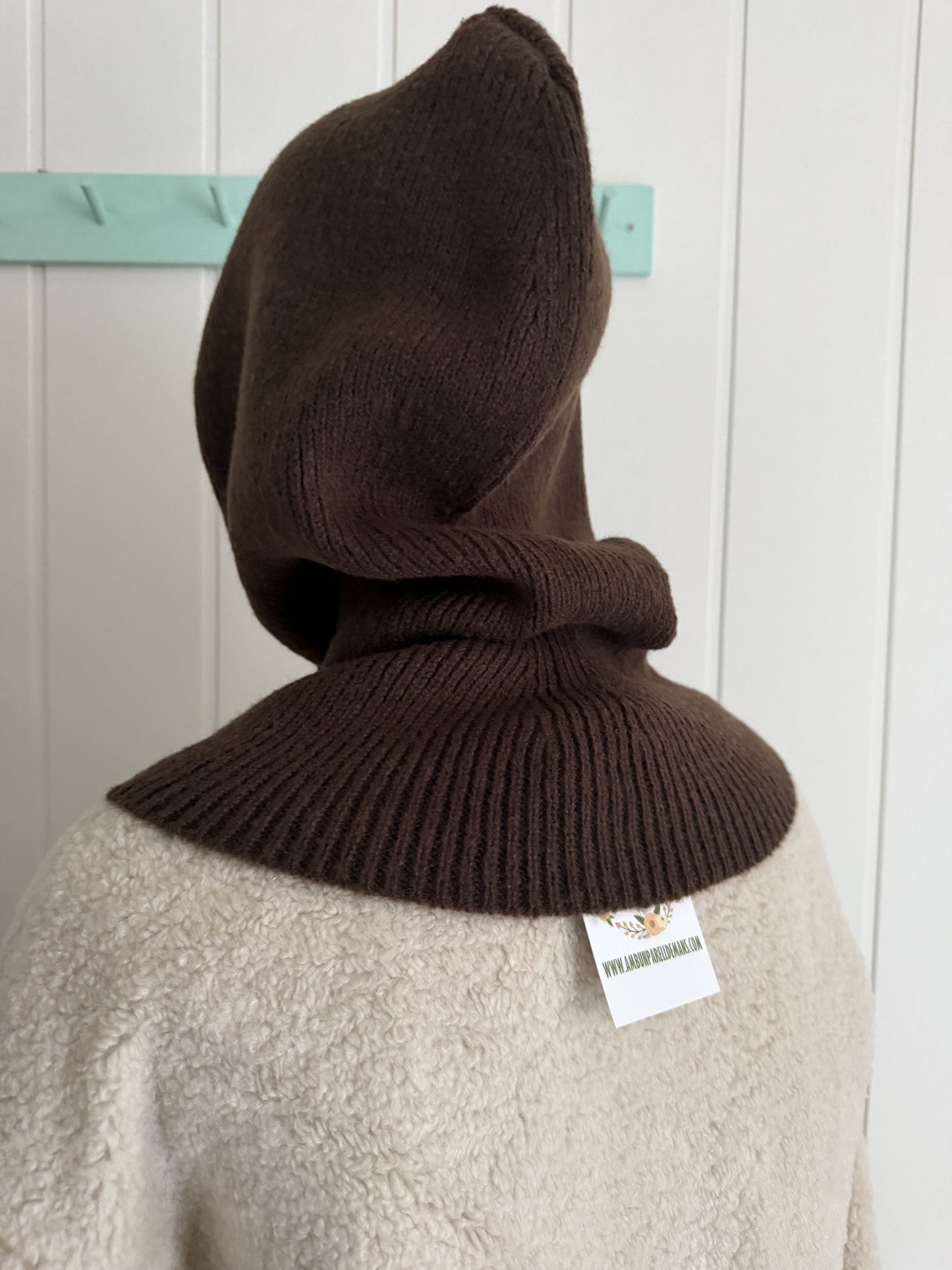 Balaclava / capucha chocolate