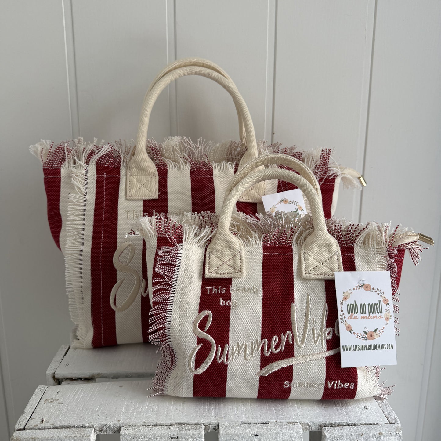 Bolso Summer Vibes mini rojo