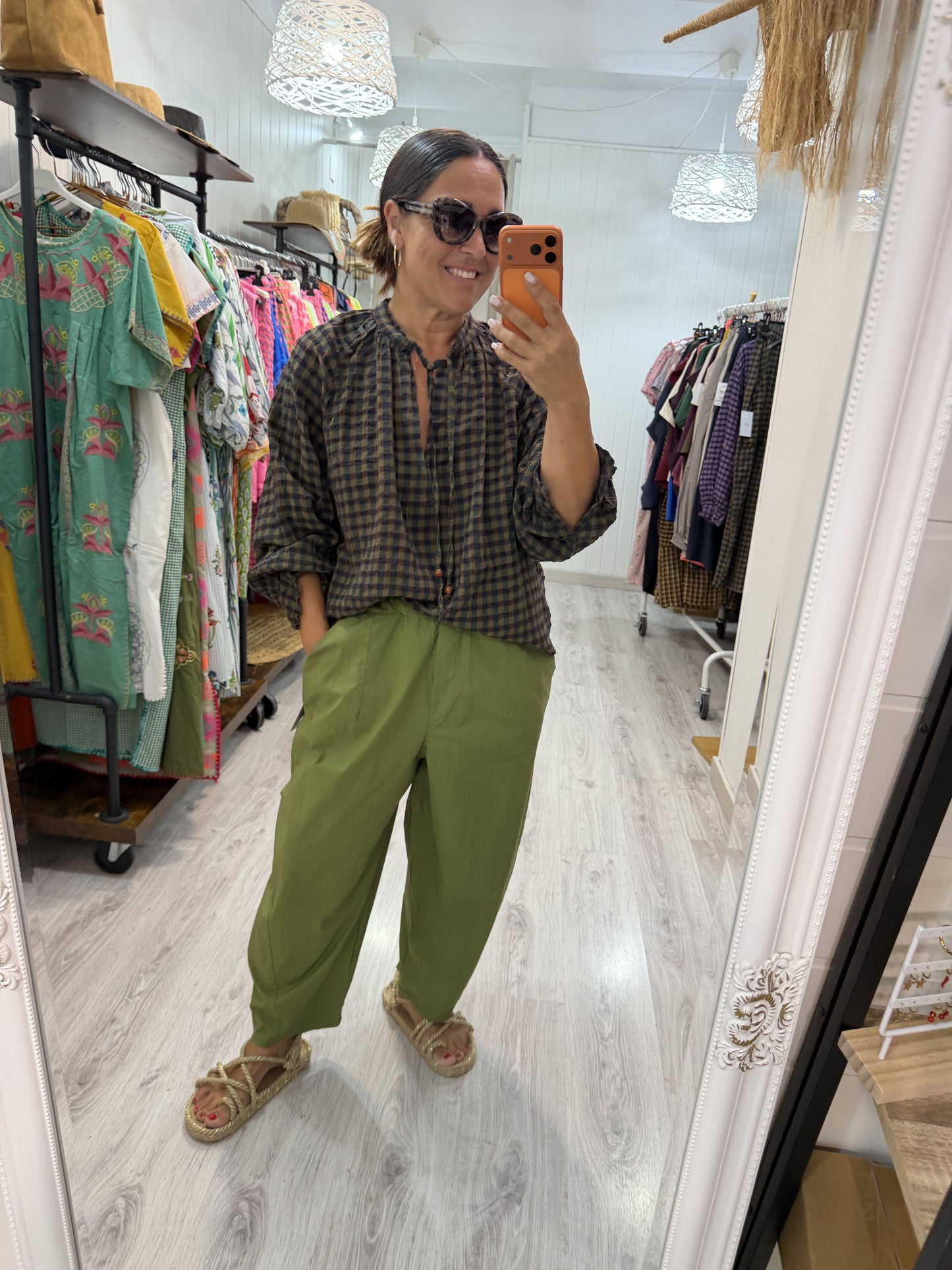 Pantalón Sendai summer verde oliva